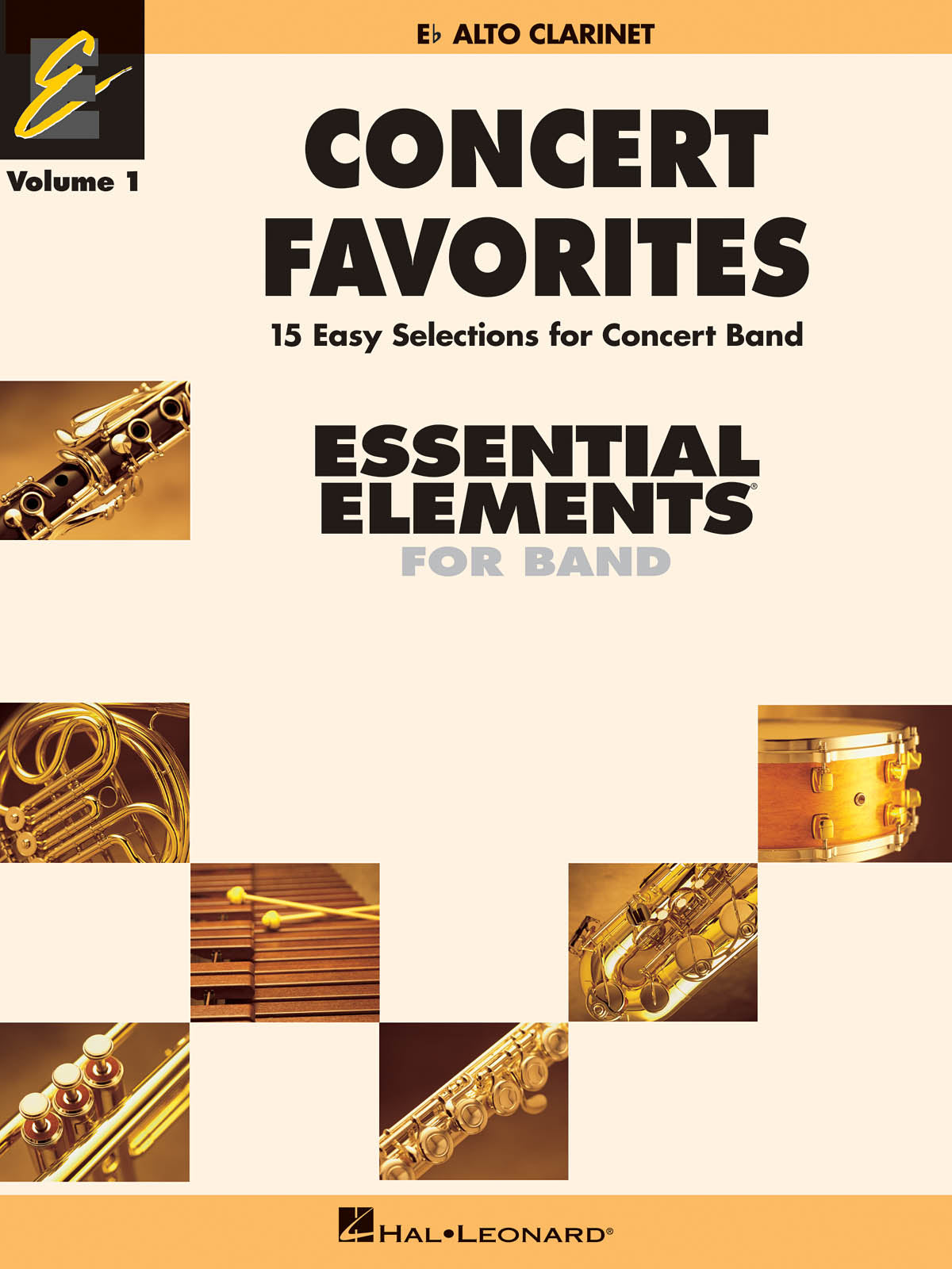 Product Cover for Concert Favorites Vol. 1 – Eb Alto Clarinet