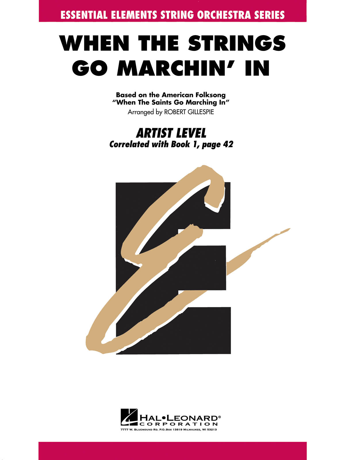 Product Cover for When the Strings Go Marching In