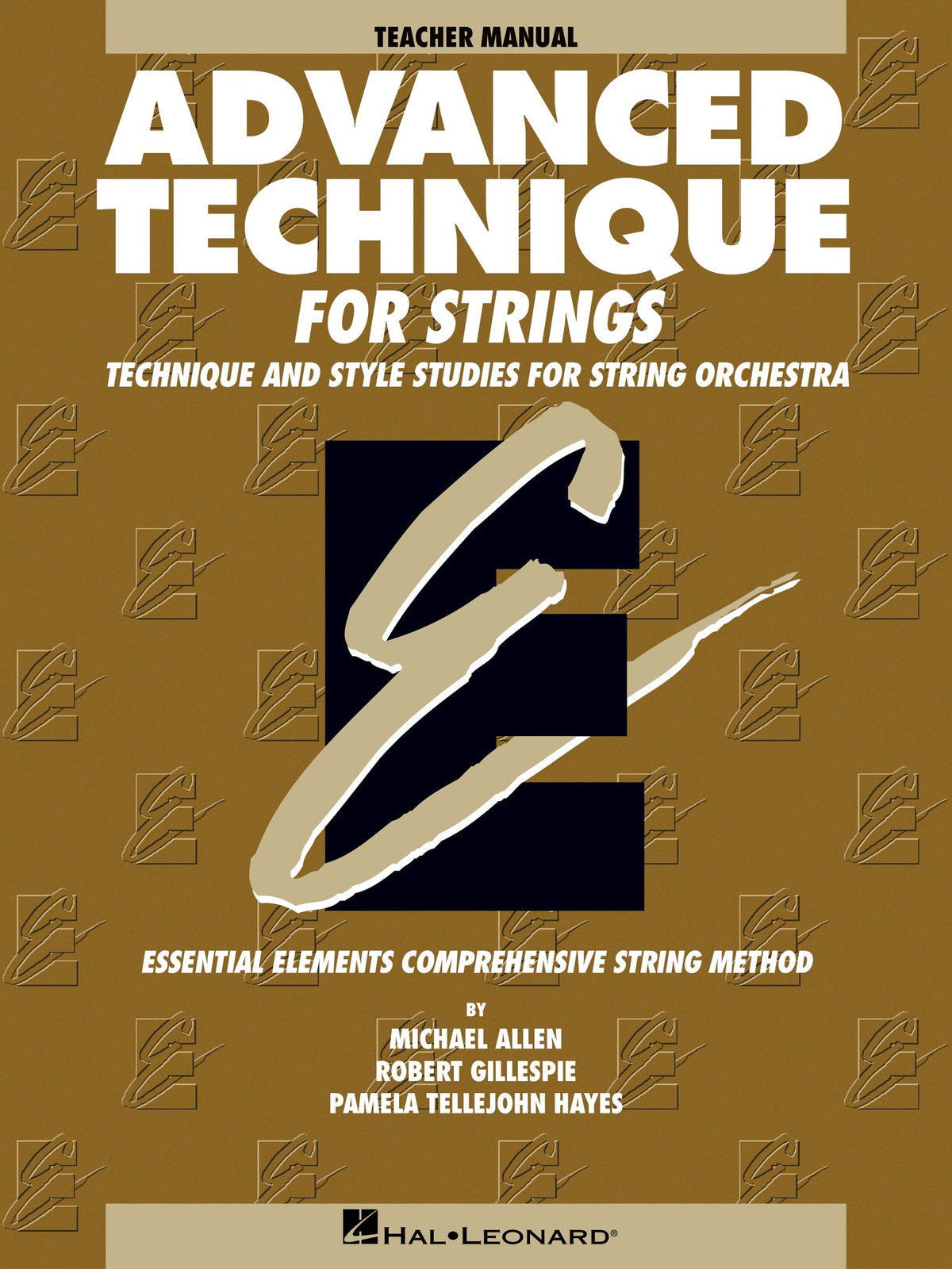 Product Cover for Advanced Technique for Strings (Essential Elements series)