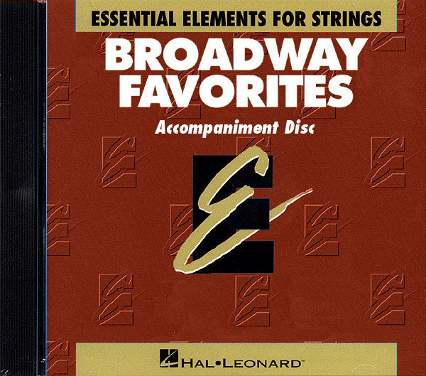 Product Cover for Essential Elements Broadway Favorites for Strings – CD
