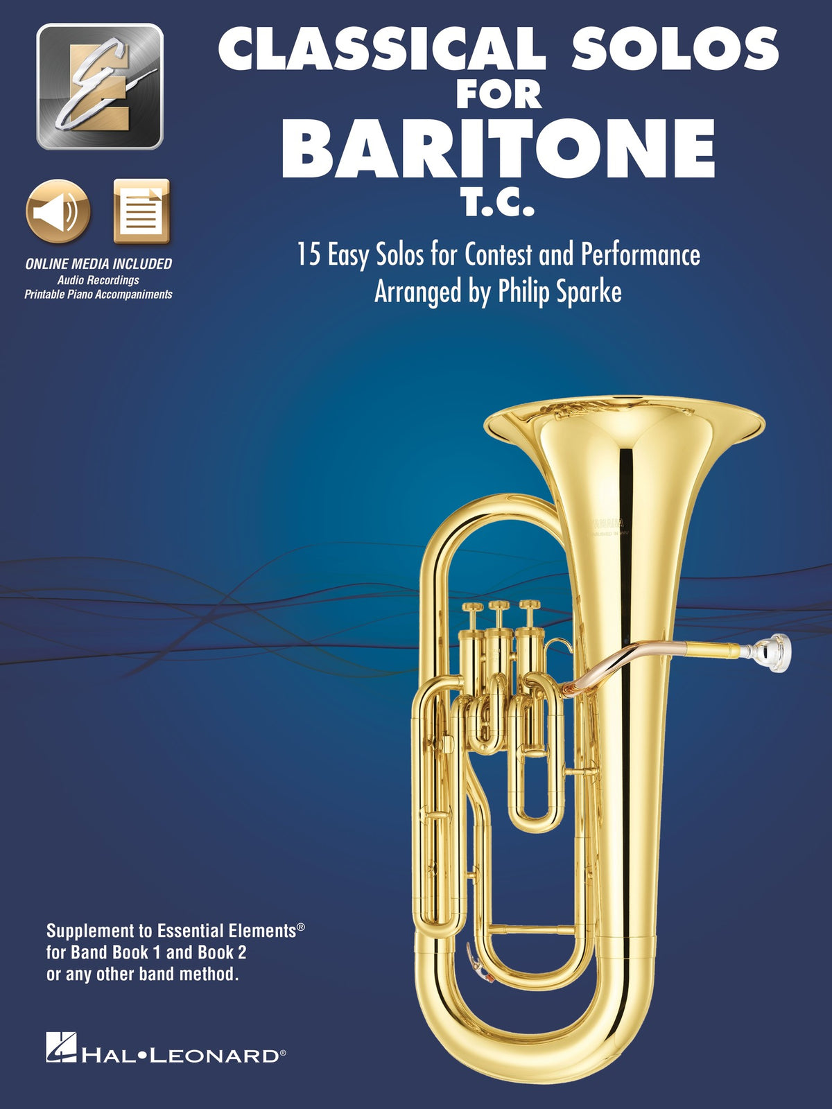 Product Cover for Classical Solos for Baritone T.C.