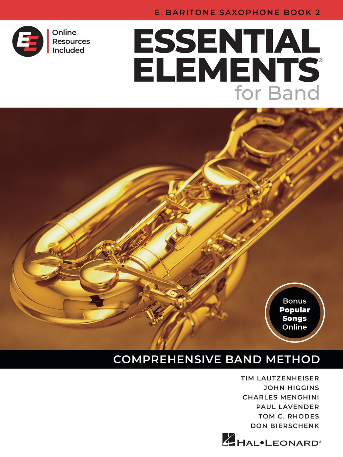 Product Cover for Essential Elements for Band – Eb Baritone Sax Book 2 with EEi