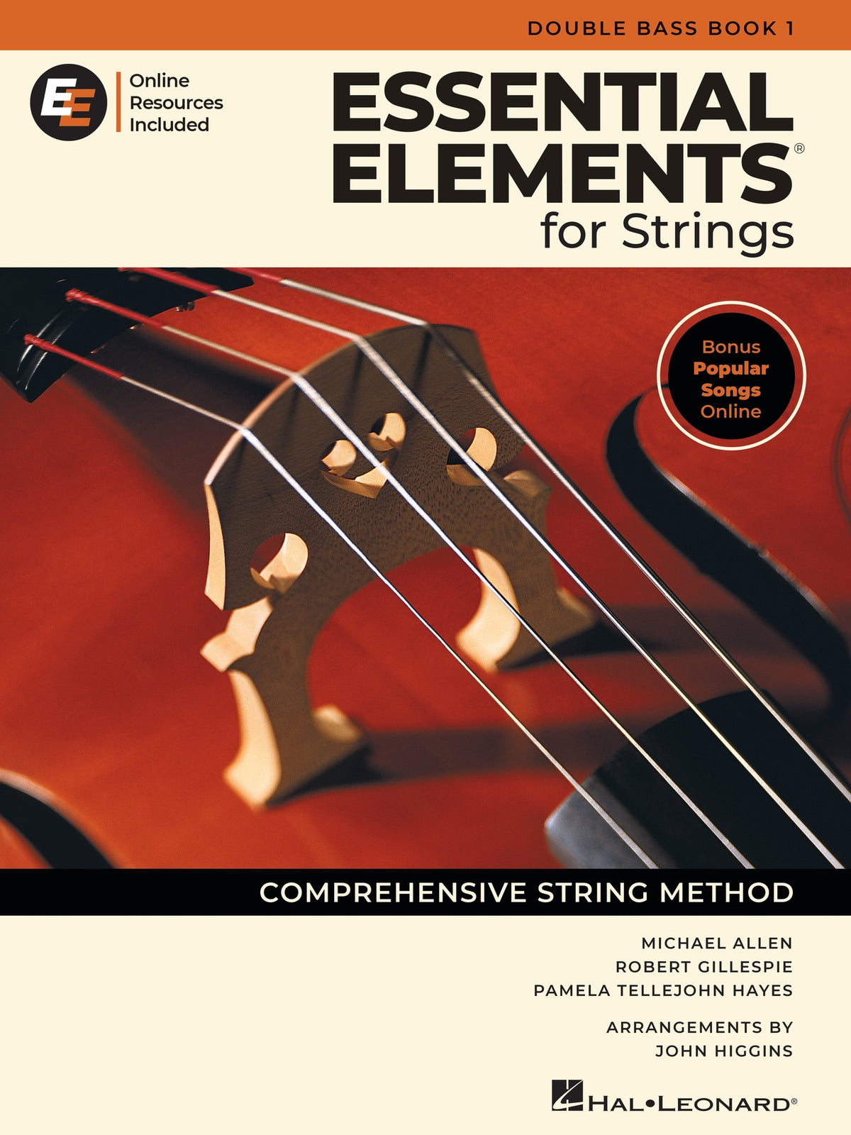 Product Cover for Essential Elements for Strings – Double Bass Book 1 with Online Resources