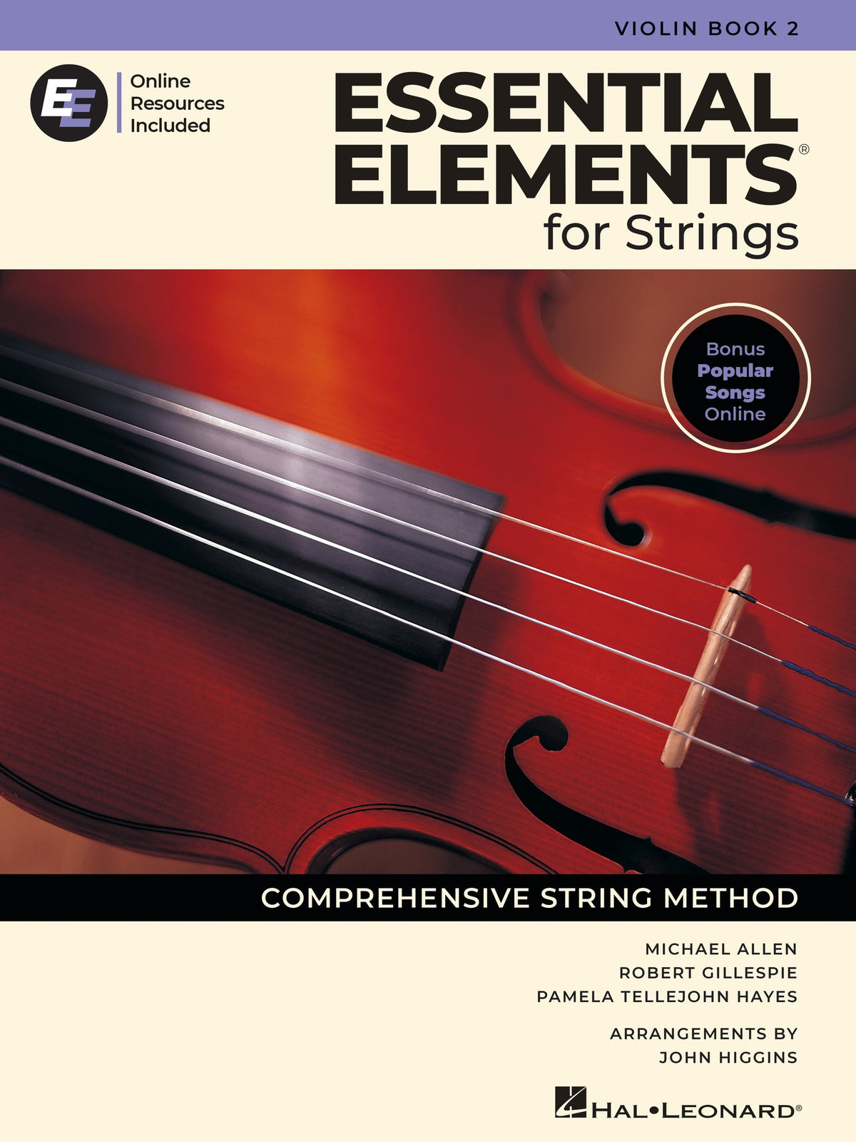 Product Cover for Essential Elements for Strings – Violin Book 2 with Online Resources