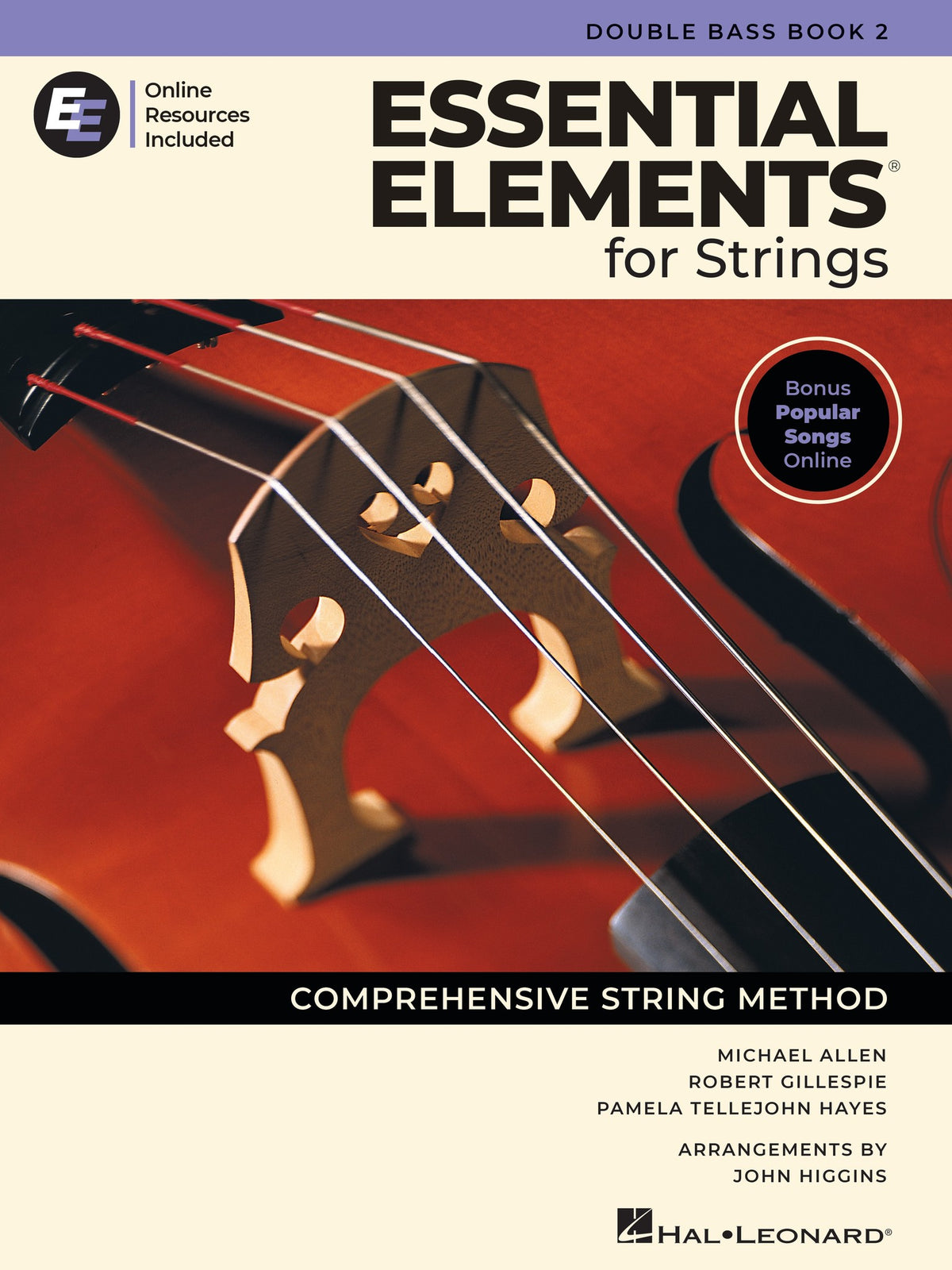 Product Cover for Essential Elements for Strings – Double Bass Book 2 with Online Resources