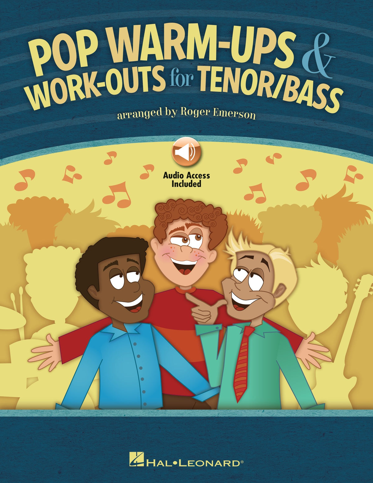 Product Cover for Pop Warm-Ups and Work-Outs for Tenor/Bass