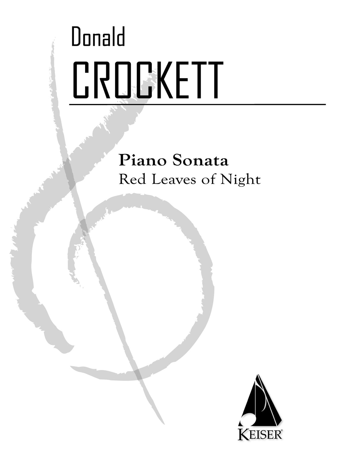 Product Cover for Piano Sonata