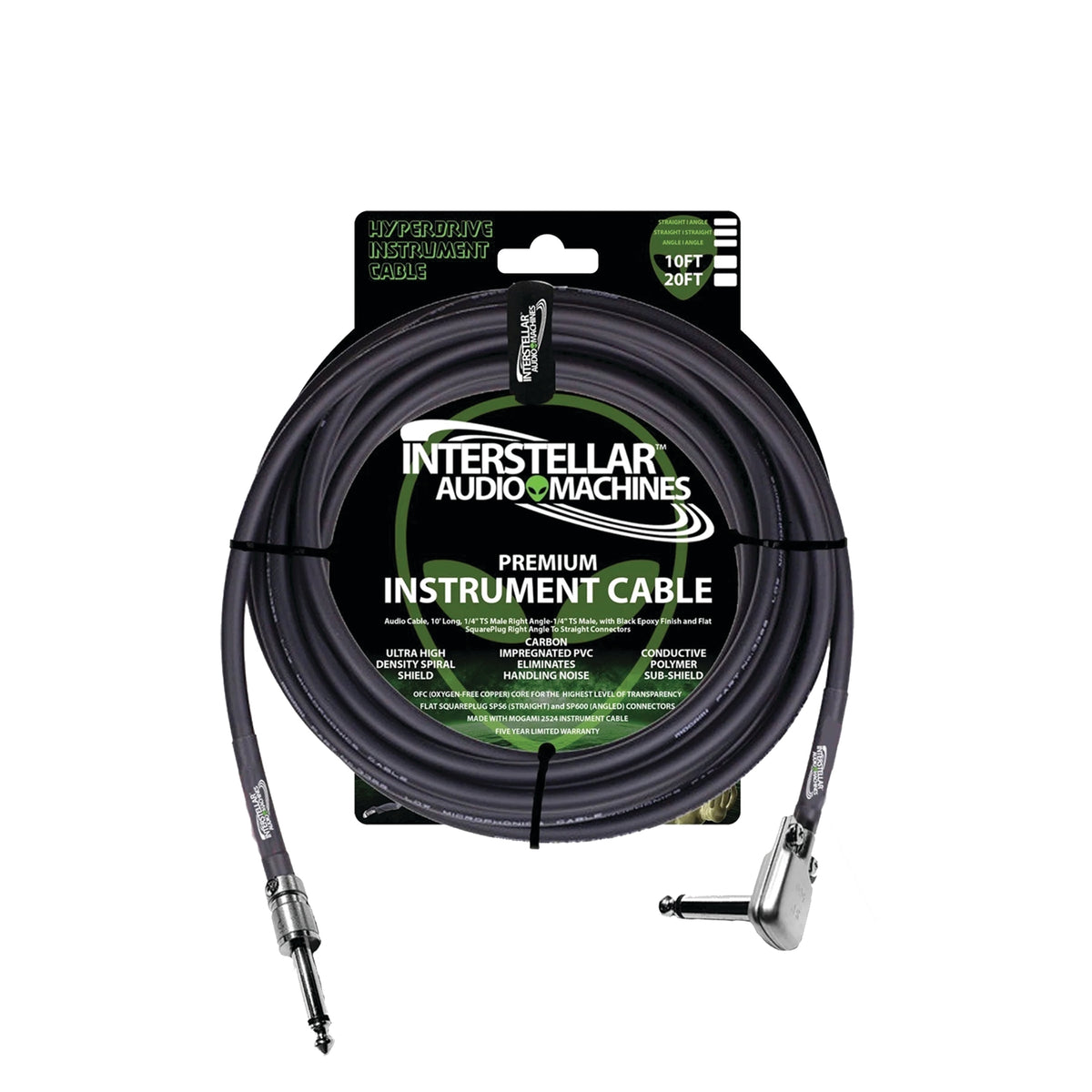 Product Cover for Hyperdrive Premium Instrument Cables – 20-foot
