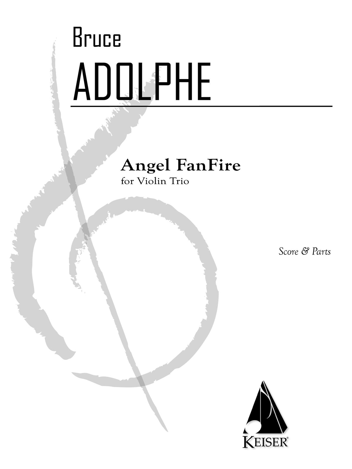 Product Cover for Angel Fanfire (Score and Parts)