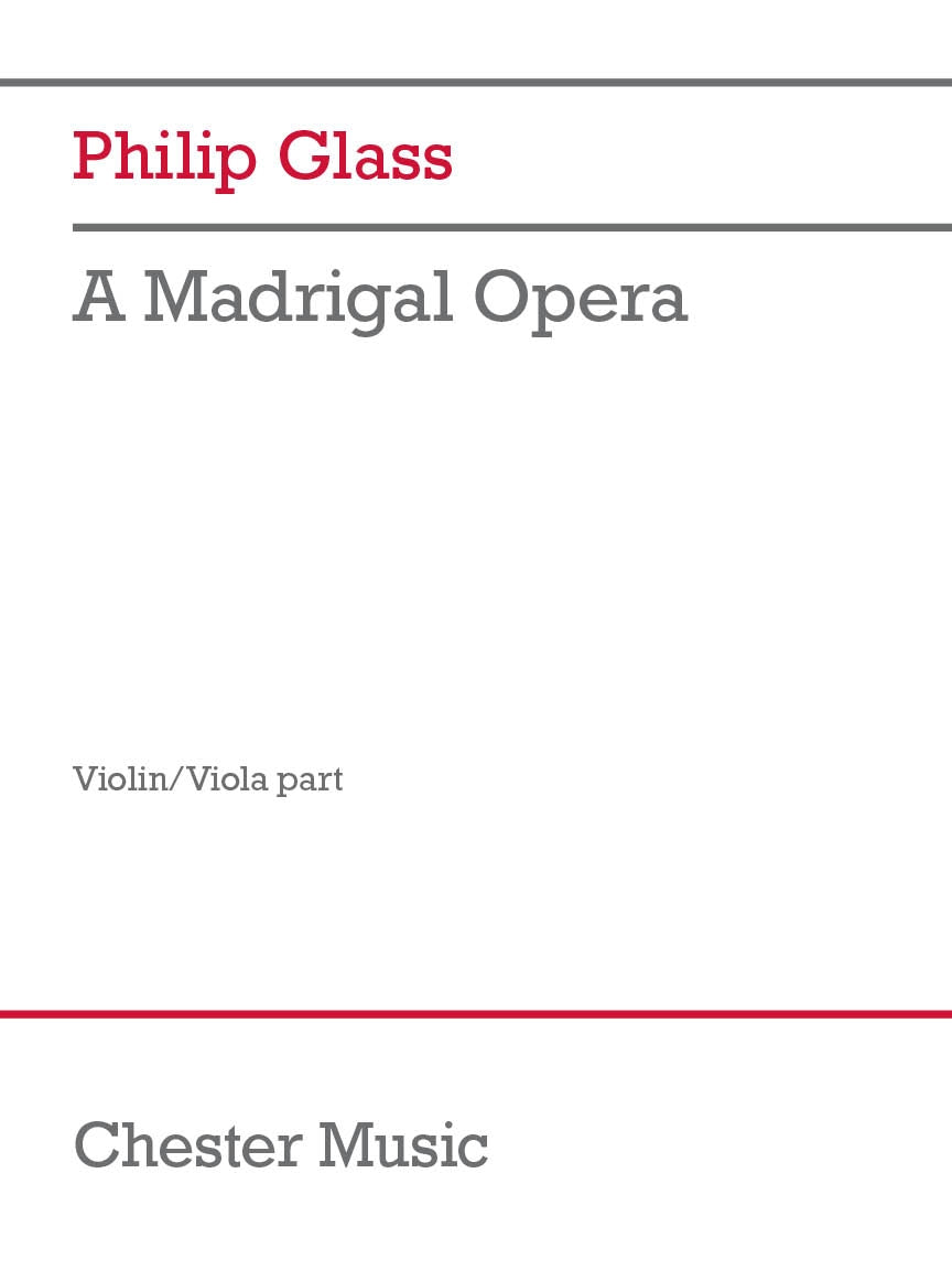 Product Cover for A Madrigal Opera