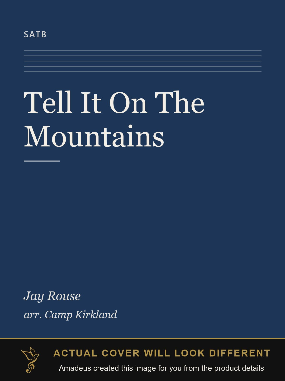 Tell It On The Mountains - Amadeus created this image from the product details; the actual cover will look different