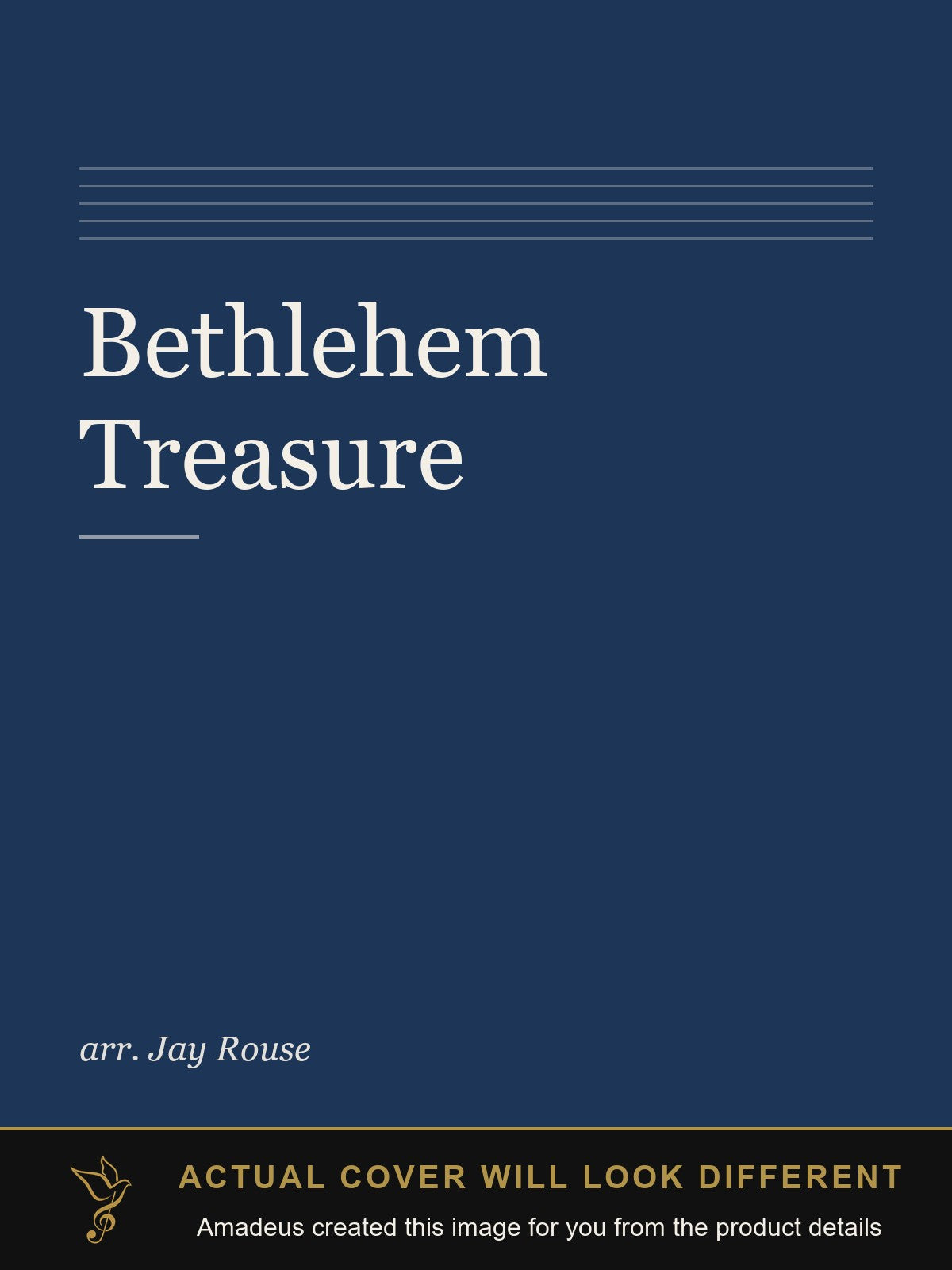 Bethlehem Treasure - Amadeus created this image from the product details; the actual cover will look different