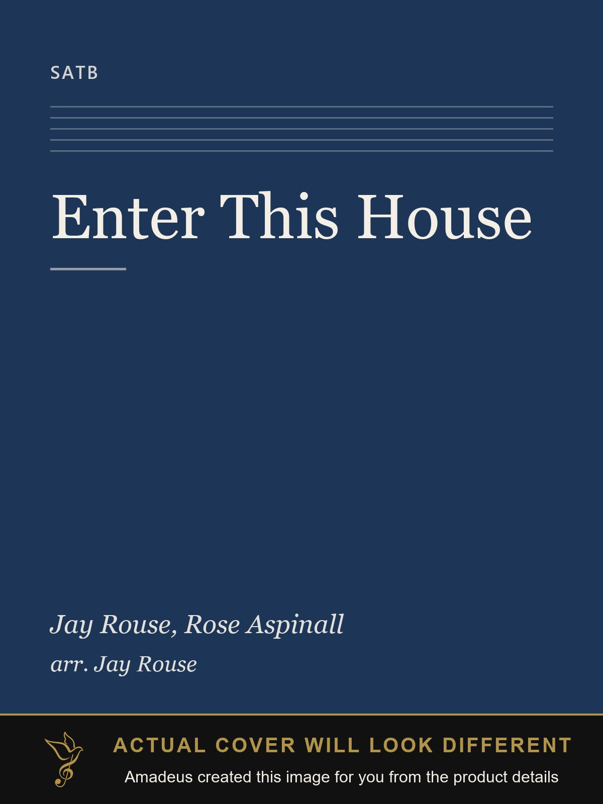 Enter This House - Amadeus created this image from the product details; the actual cover will look different