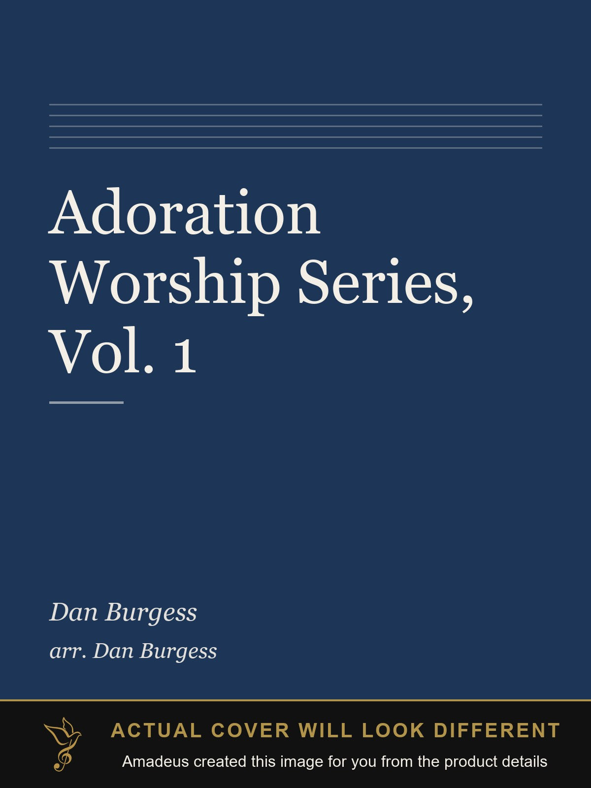 Adoration Worship Series, Vol. 1 - Amadeus created this image from the product details; the actual cover will look different