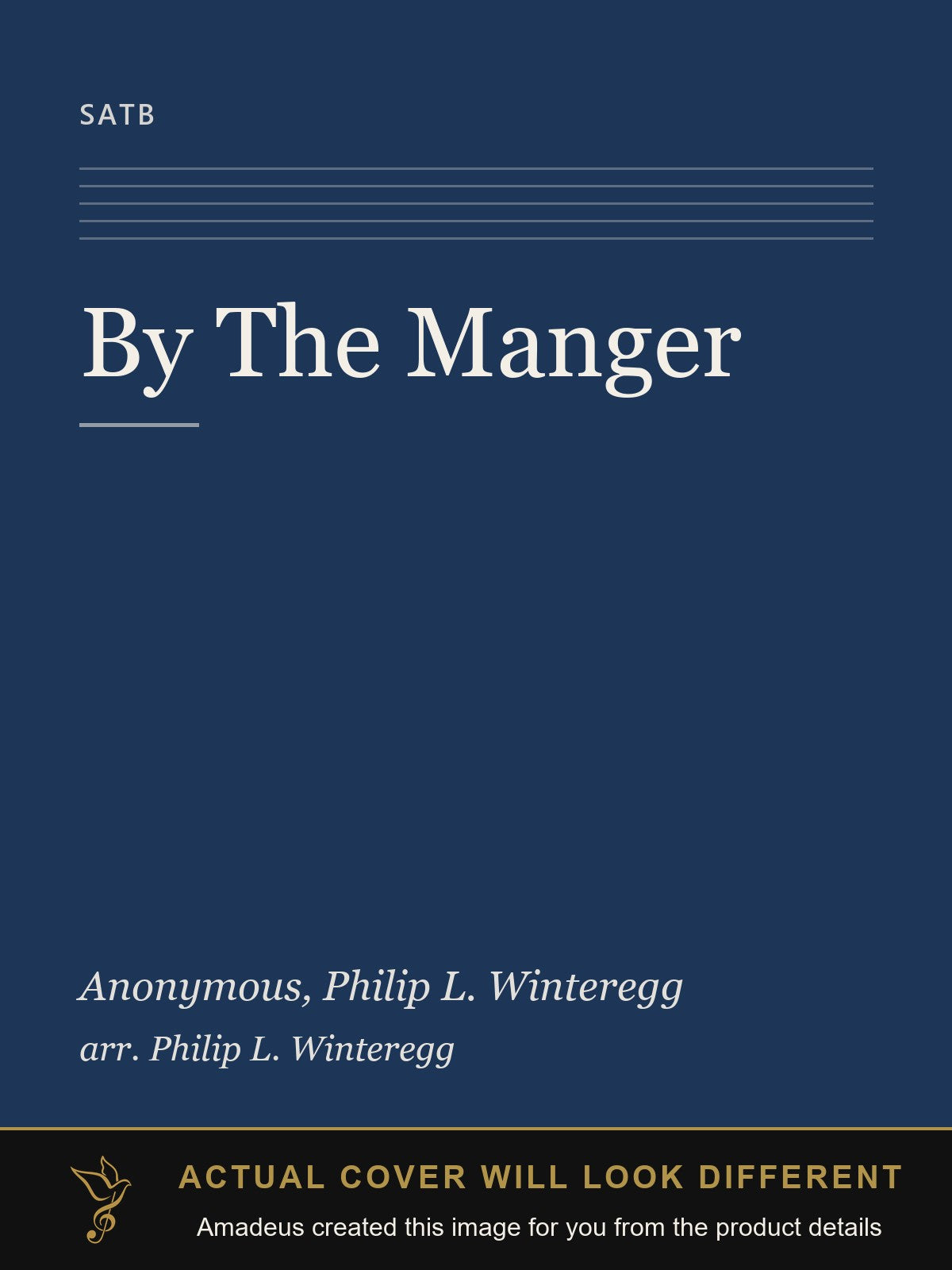By The Manger - Amadeus created this image from the product details; the actual cover will look different