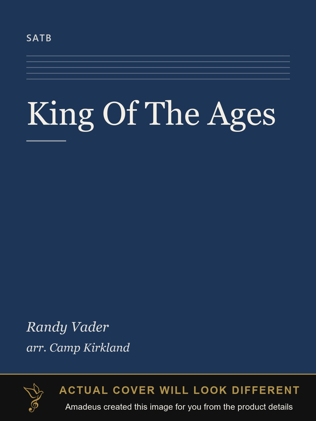 King Of The Ages - Amadeus created this image from the product details; the actual cover will look different