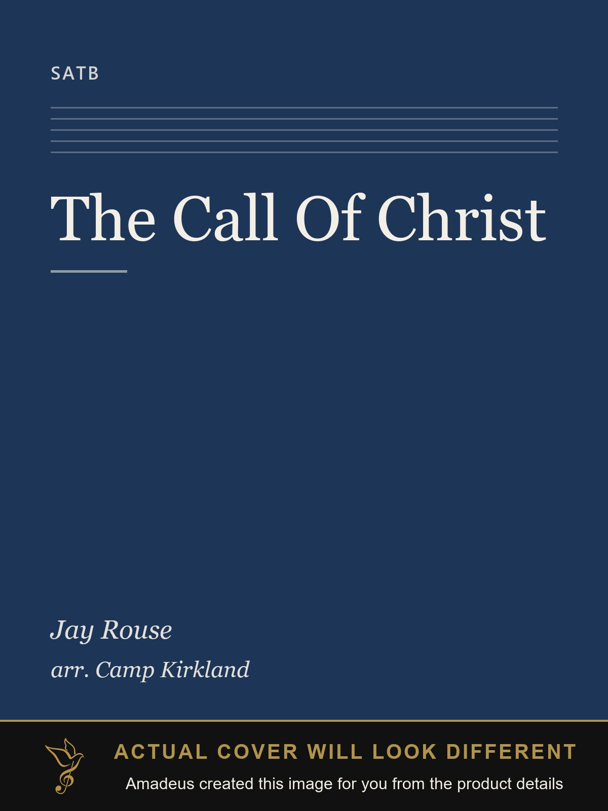 The Call Of Christ - Amadeus created this image from the product details; the actual cover will look different