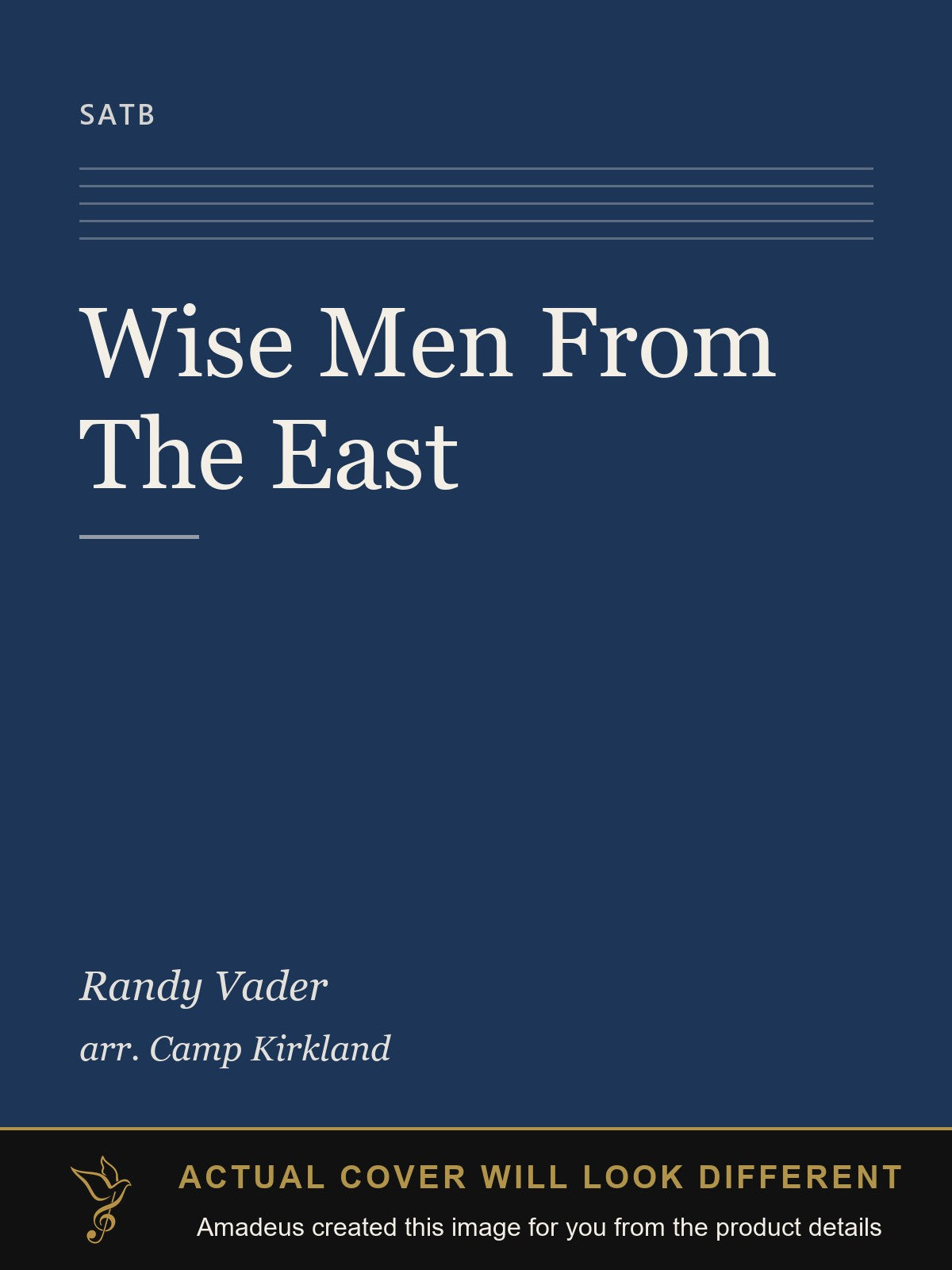 Wise Men From The East - Amadeus created this image from the product details; the actual cover will look different