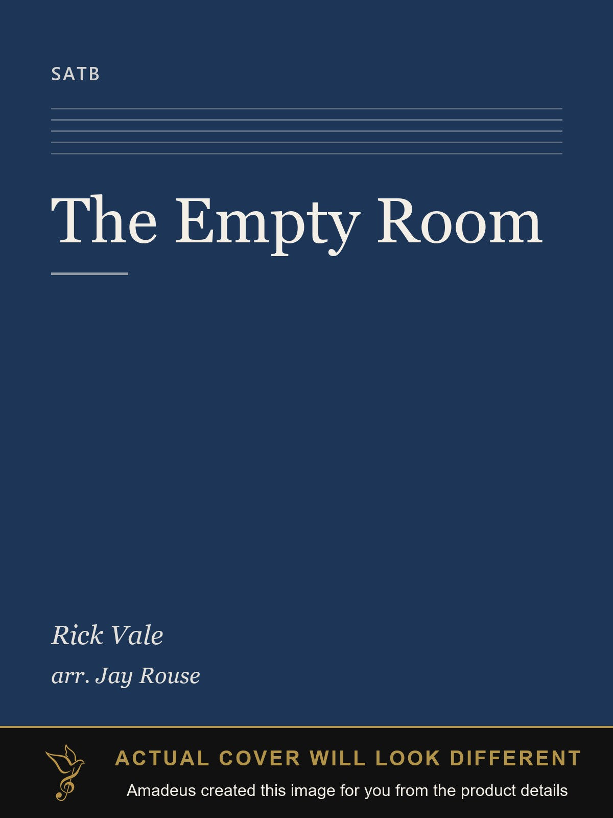 The Empty Room - Amadeus created this image from the product details; the actual cover will look different