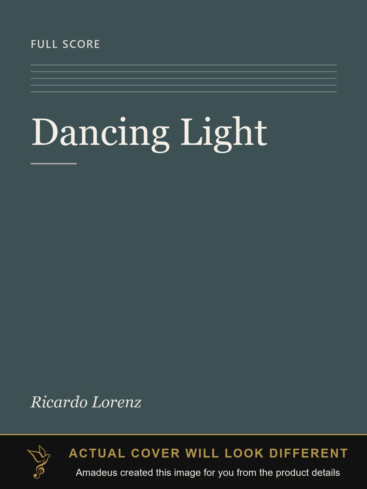 Dancing Light - Amadeus created this image from the product details; the actual cover will look different