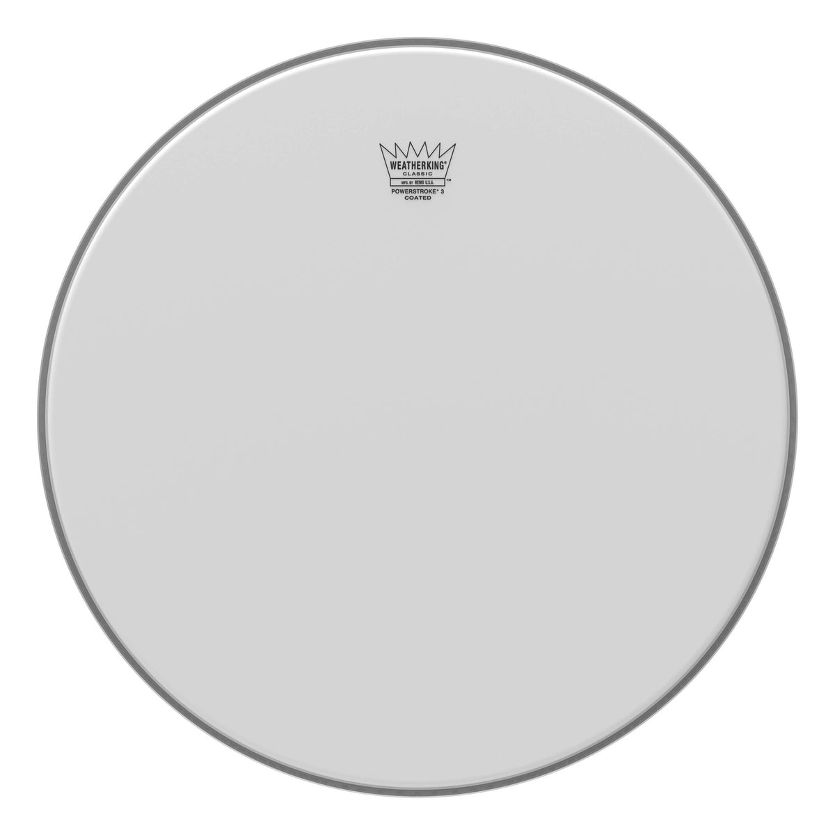 Product Cover for Bass, Classic, Powerstroke 3, Coated, 18" Diameter, No Stripe