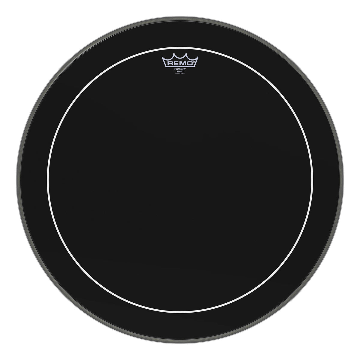 Product Cover for Bass, Pinstripe, Ebony, 22" Diameter
