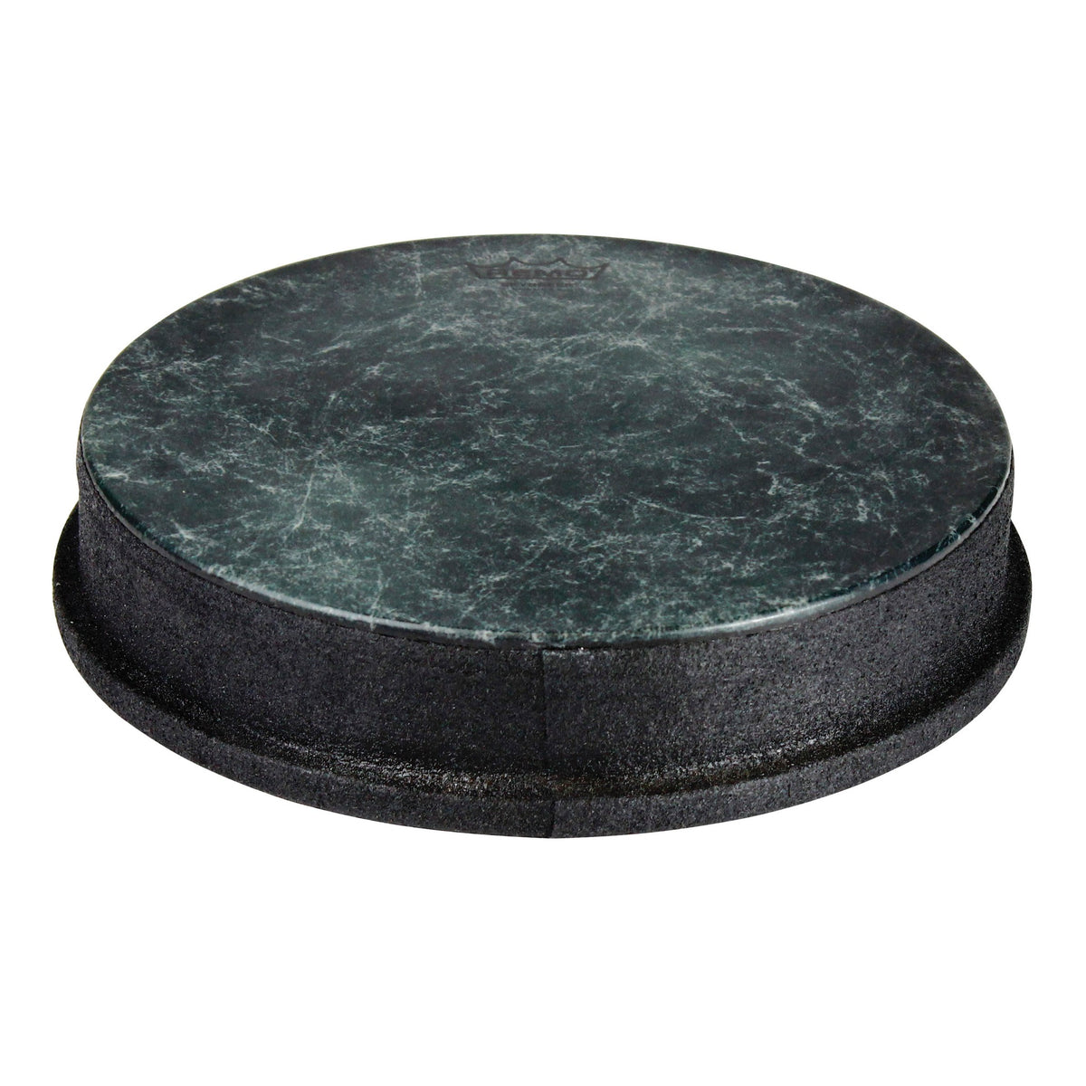 Product Cover for Drumhead, M2 Type, Skyndeep, Black Fiberskyn Graphic, 12" Diameter, 2.5" Collar