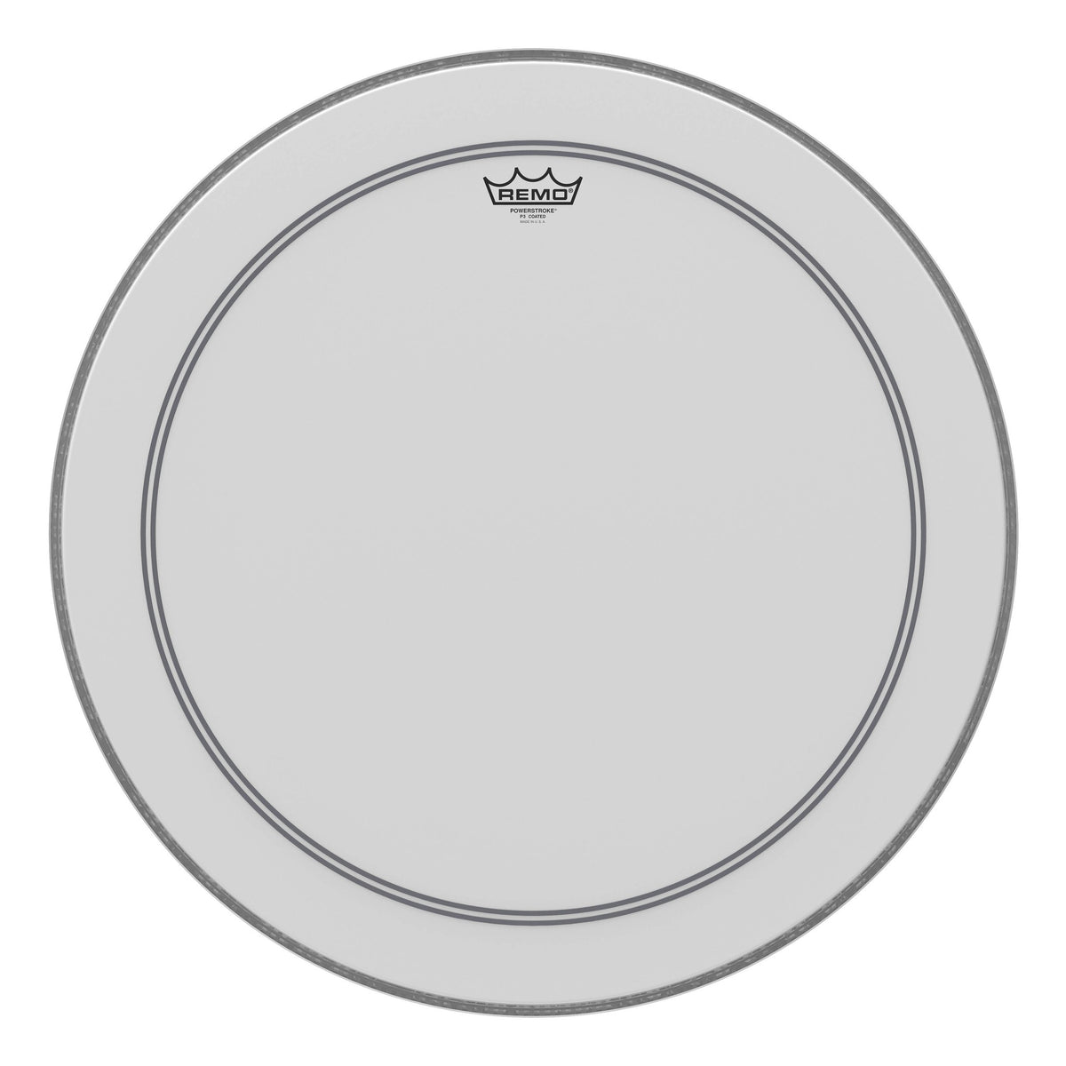Product Cover for Bass, Powerstroke 3, Coated, 23" Diameter, 2-1/2" Impact Patch