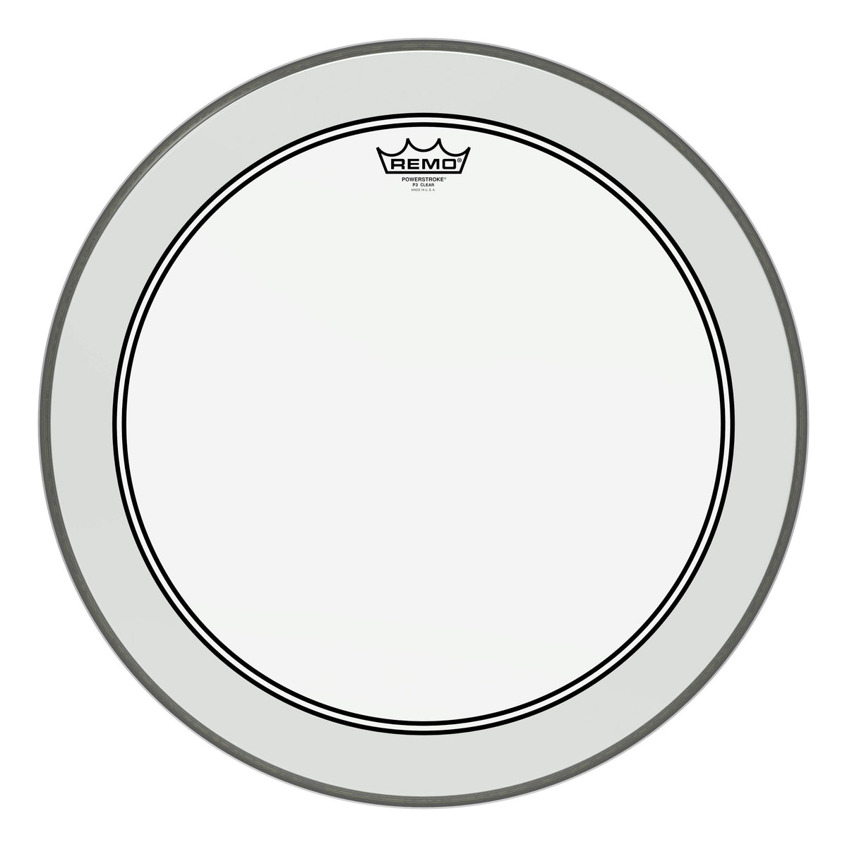 Product Cover for Bass, Powerstroke 3, Clear, 20" Diameter, 2-1/2" Impact Patch