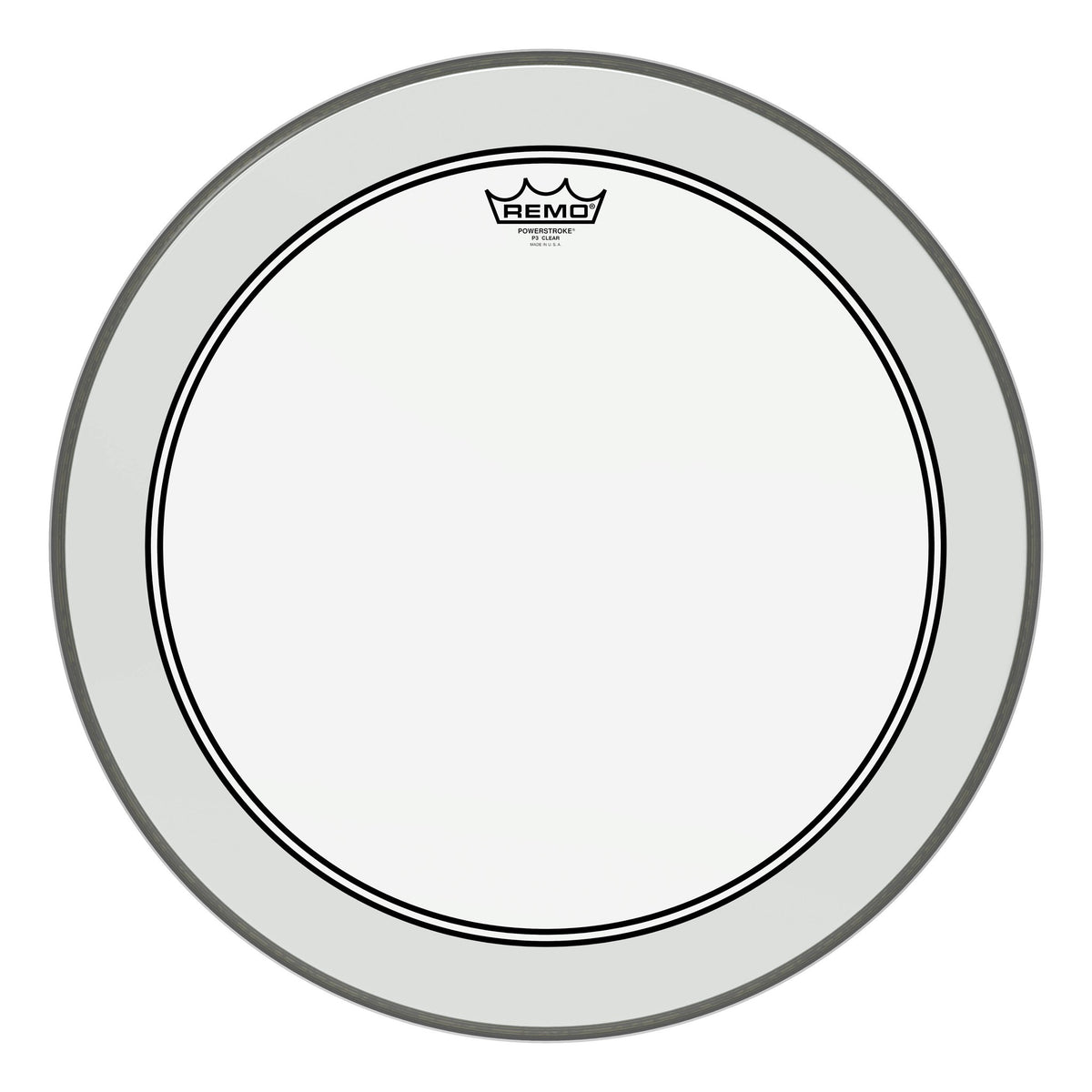 Product Cover for Bass, Powerstroke 3, Clear, 22" Diameter, 2-1/2" Impact Patch