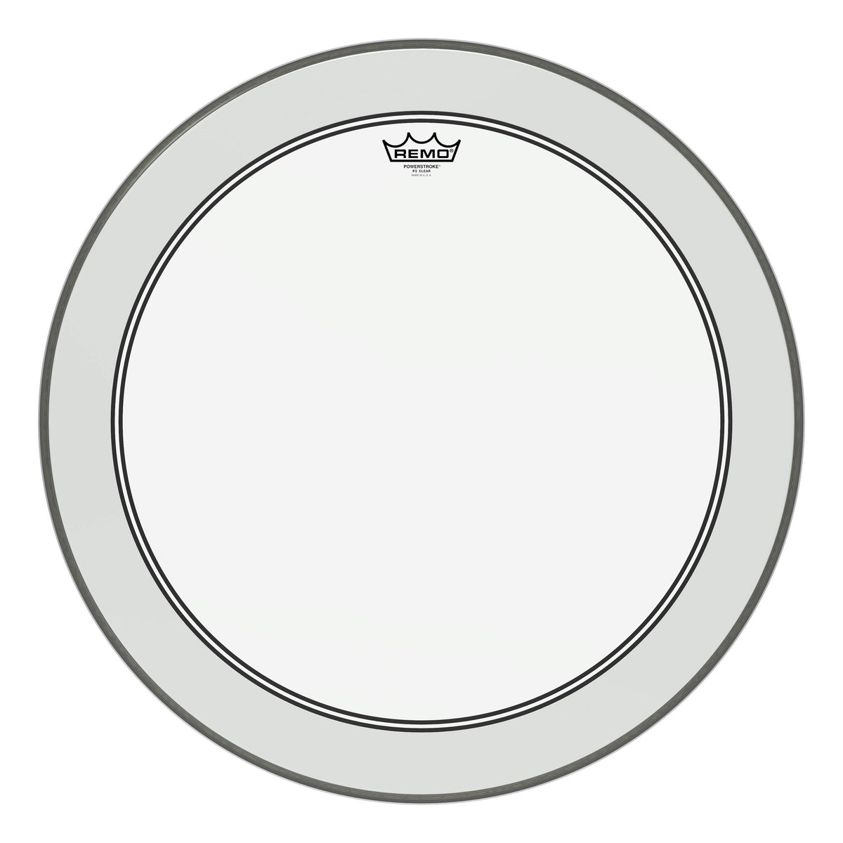 Product Cover for Bass, Powerstroke 3, Clear, 24" Diameter, 2-1/2" Impact Patch