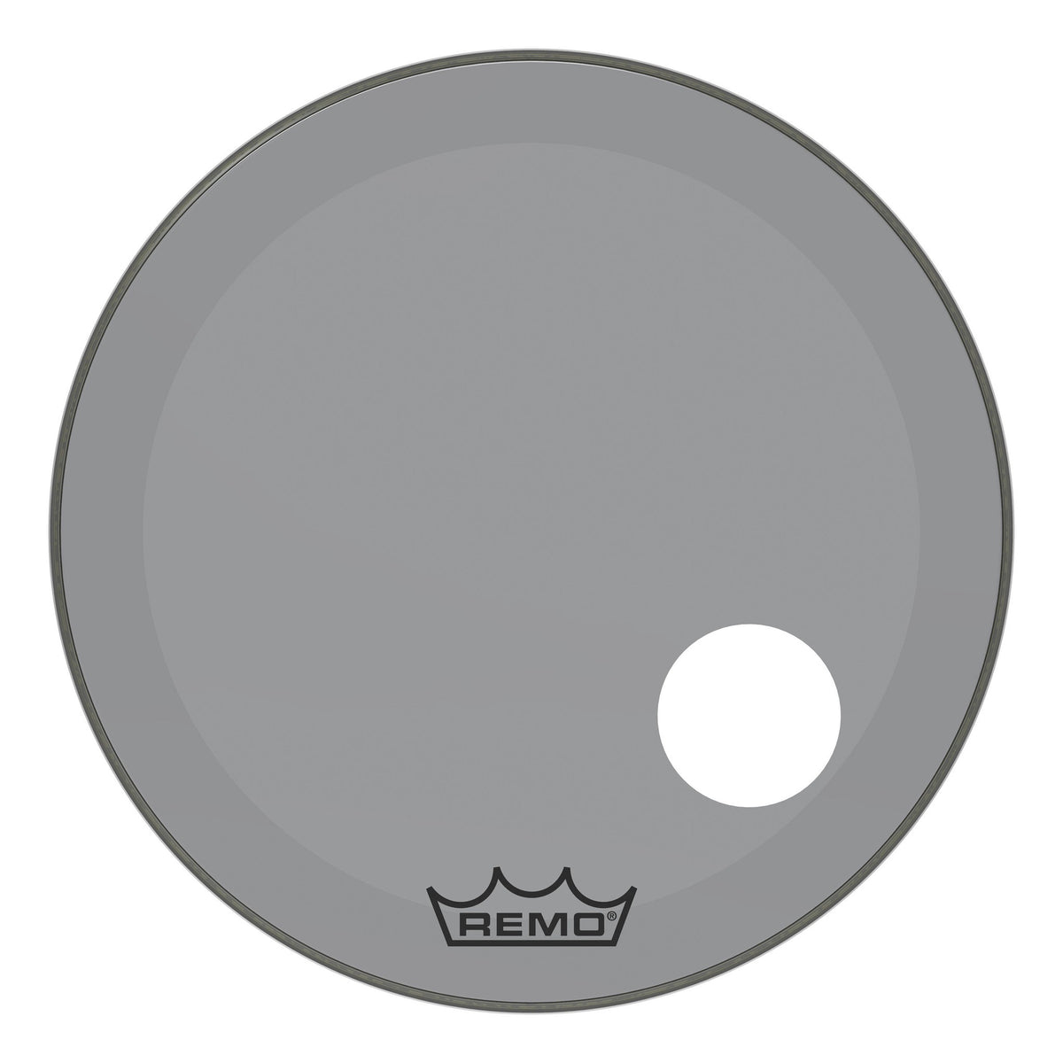 Product Cover for Bass, Powerstroke 3, Colortone, 26" Diameter, Smoke, 5" Offset Hole
