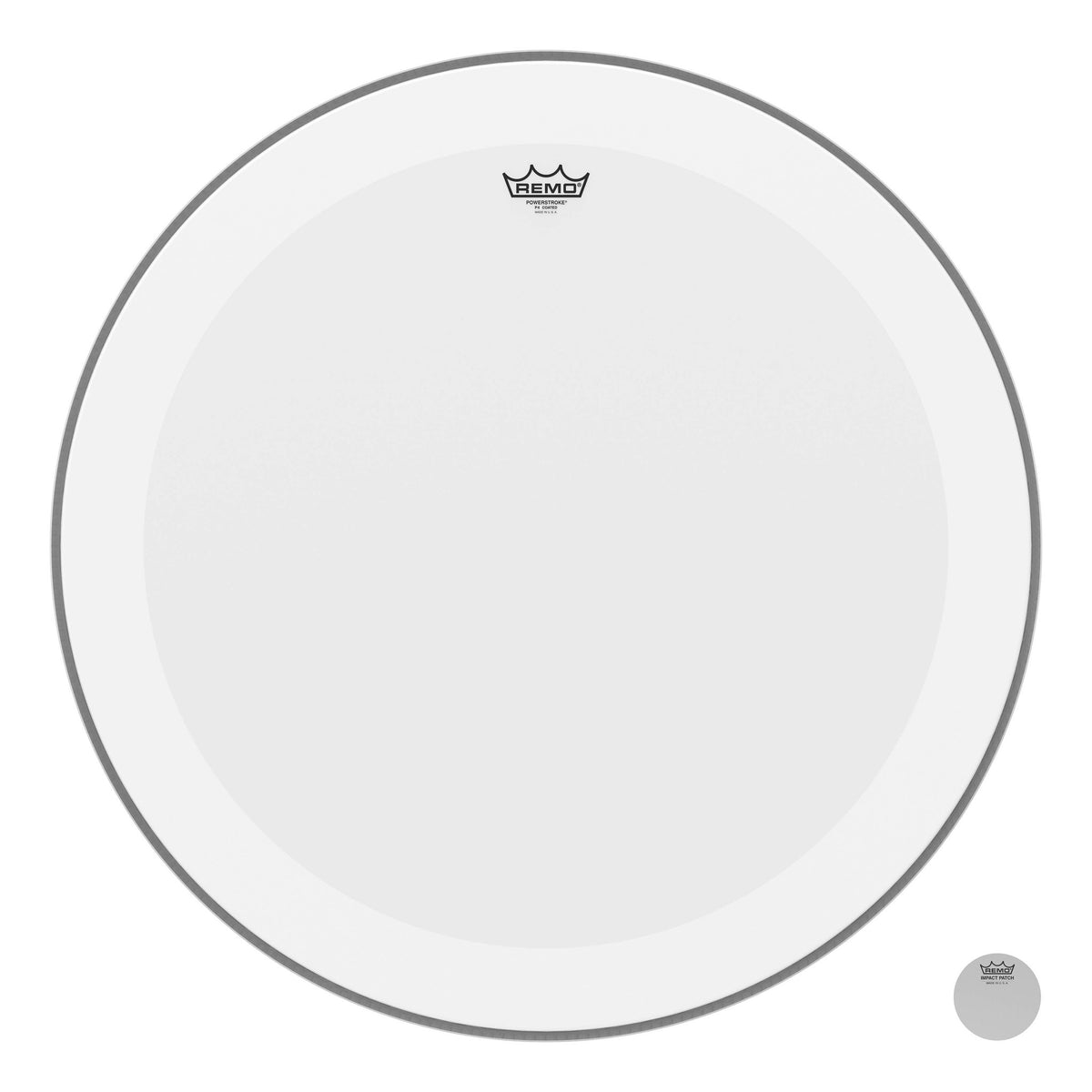 Product Cover for Bass, Powerstroke 4, Coated, 28" Diameter, With Impact Patch