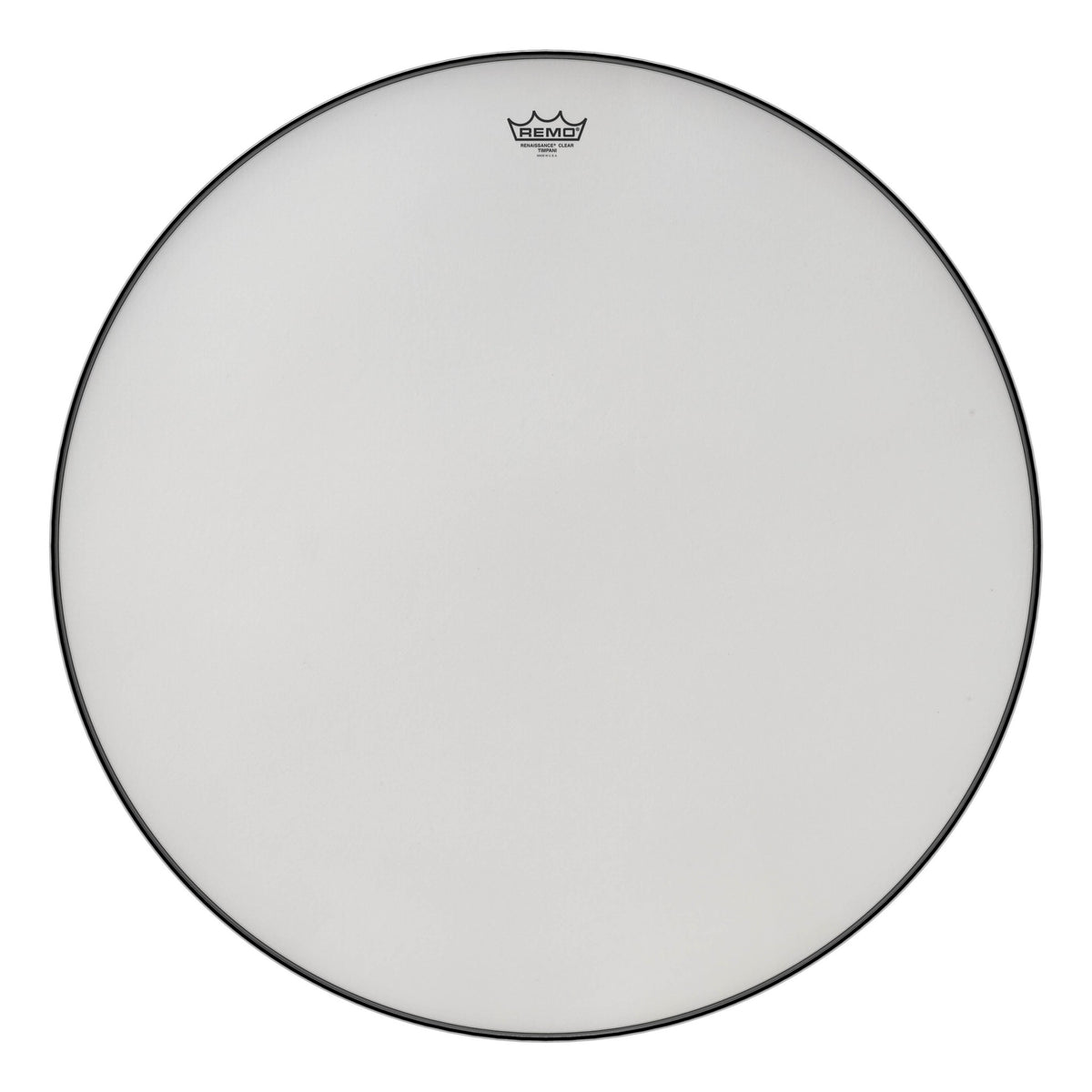 Product Cover for Timpani, Renaissance, 31" Diameter, Low-profile Steel Insert Ring, Clear Film
