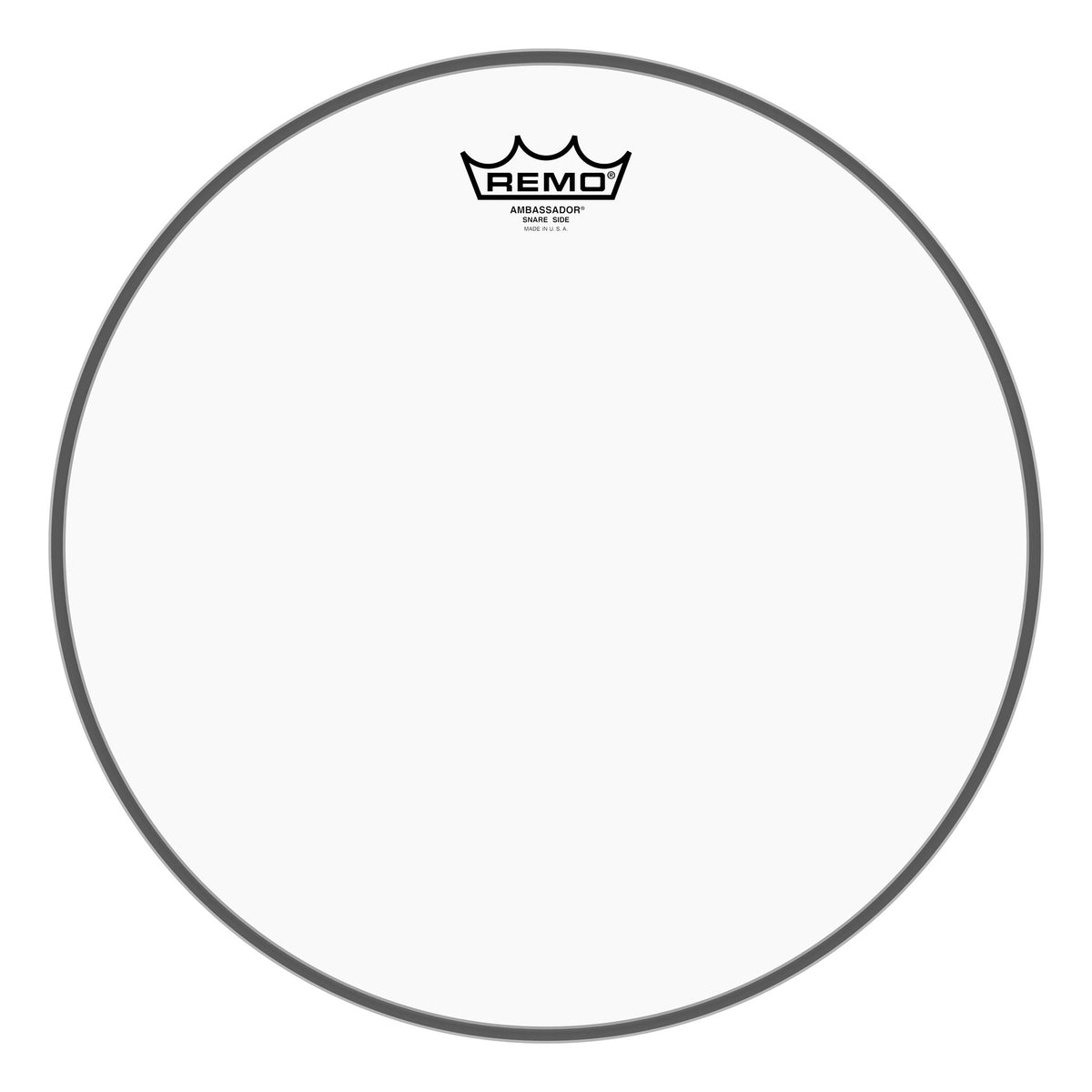 Product Cover for Snare, Ambassador, Clear, 14" Diameter, Low Collar