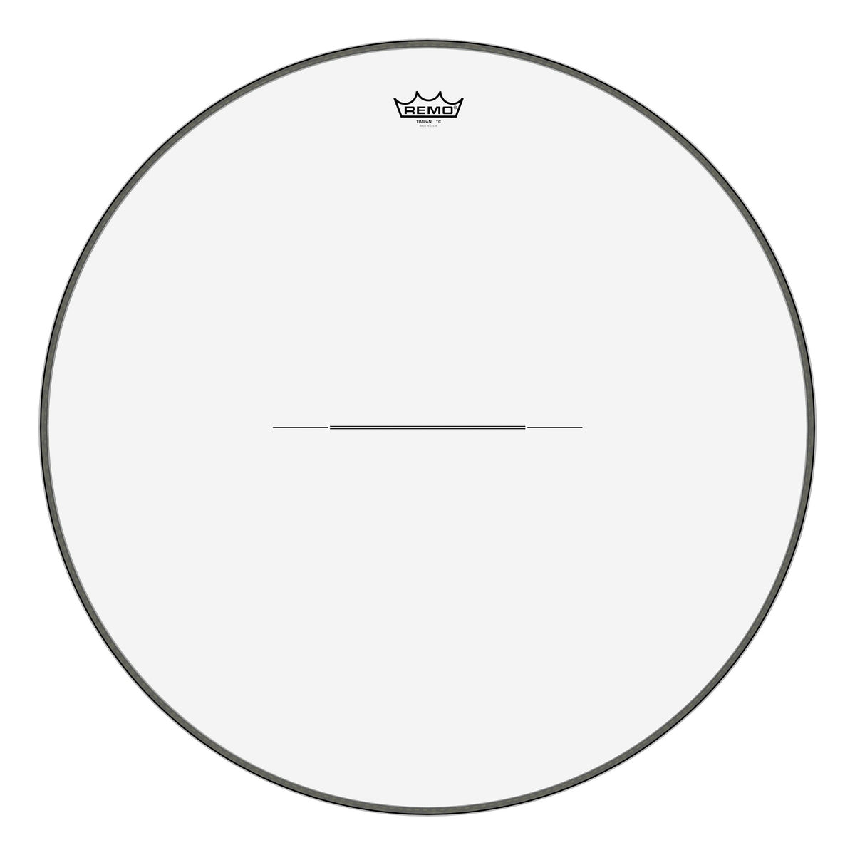 Product Cover for Timpani, Clear, 28" Diameter, Steel Insert Ring