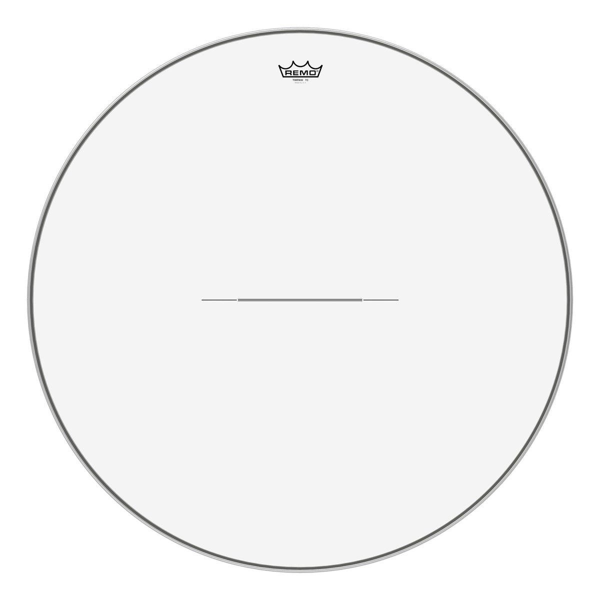 Product Cover for Timpani, Clear, 31" Diameter, Aluminum Insert Ring