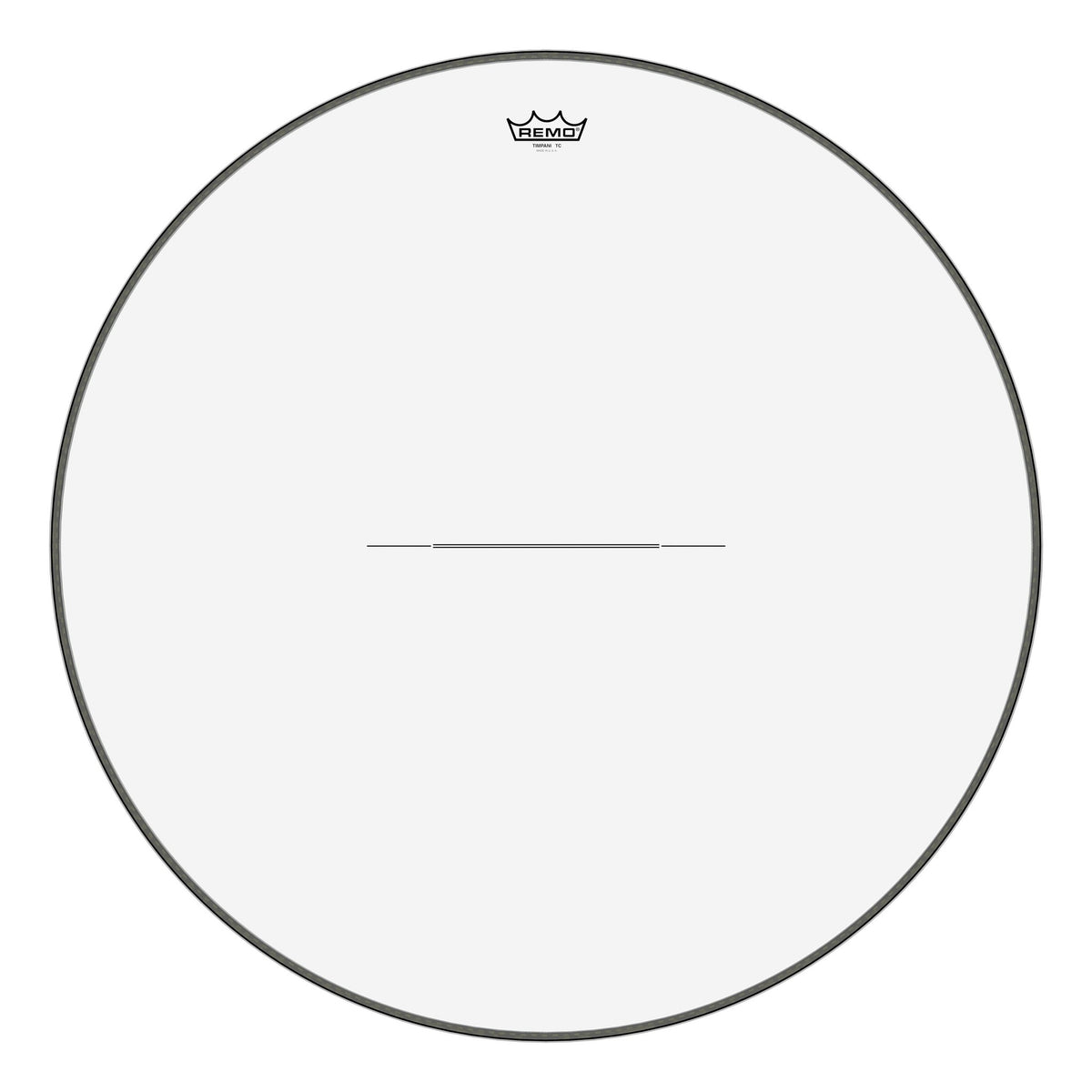 Product Cover for Timpani, Clear, 31" Diameter, Steel Insert Ring