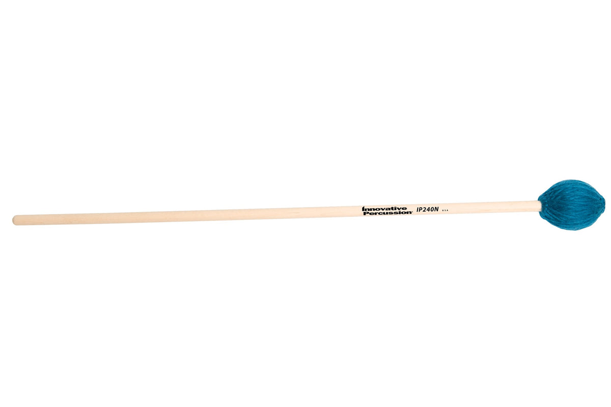 Product Cover for Medium Marimba Mallets - Teal Yarn - Natural Birch