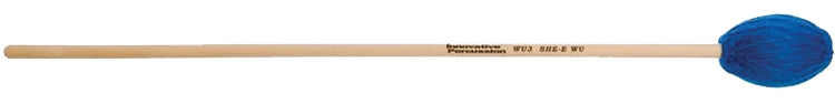 Product Cover for Medium Marimba Mallets - Electric Blue Yarn - Birch