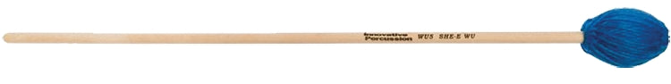 Product Cover for Hard Marimba Mallets - Electric Blue Yarn - Birch