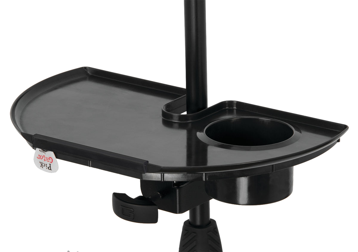 Product Cover for Frameworks Microphone Stand Accessory Tray With Drink Holder And Guitar Pick Tab