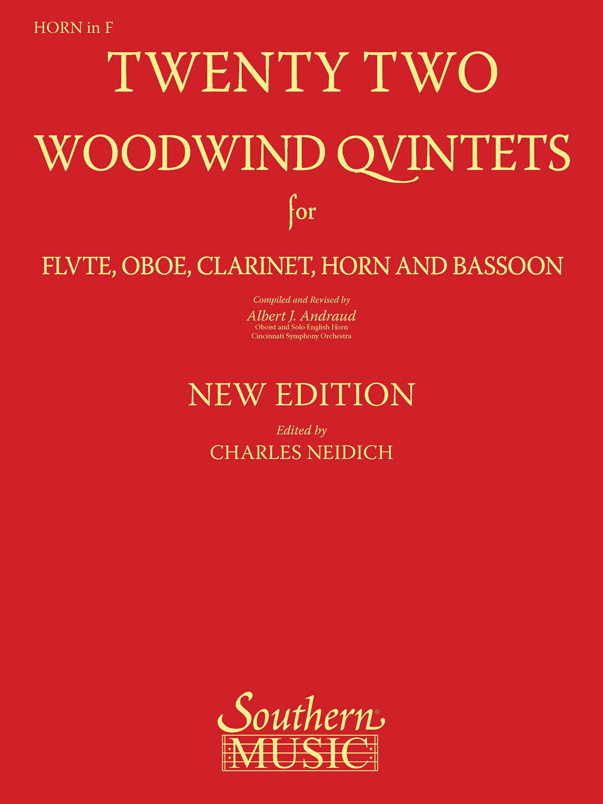 Product Cover for 22 Woodwind Quintets – New Edition