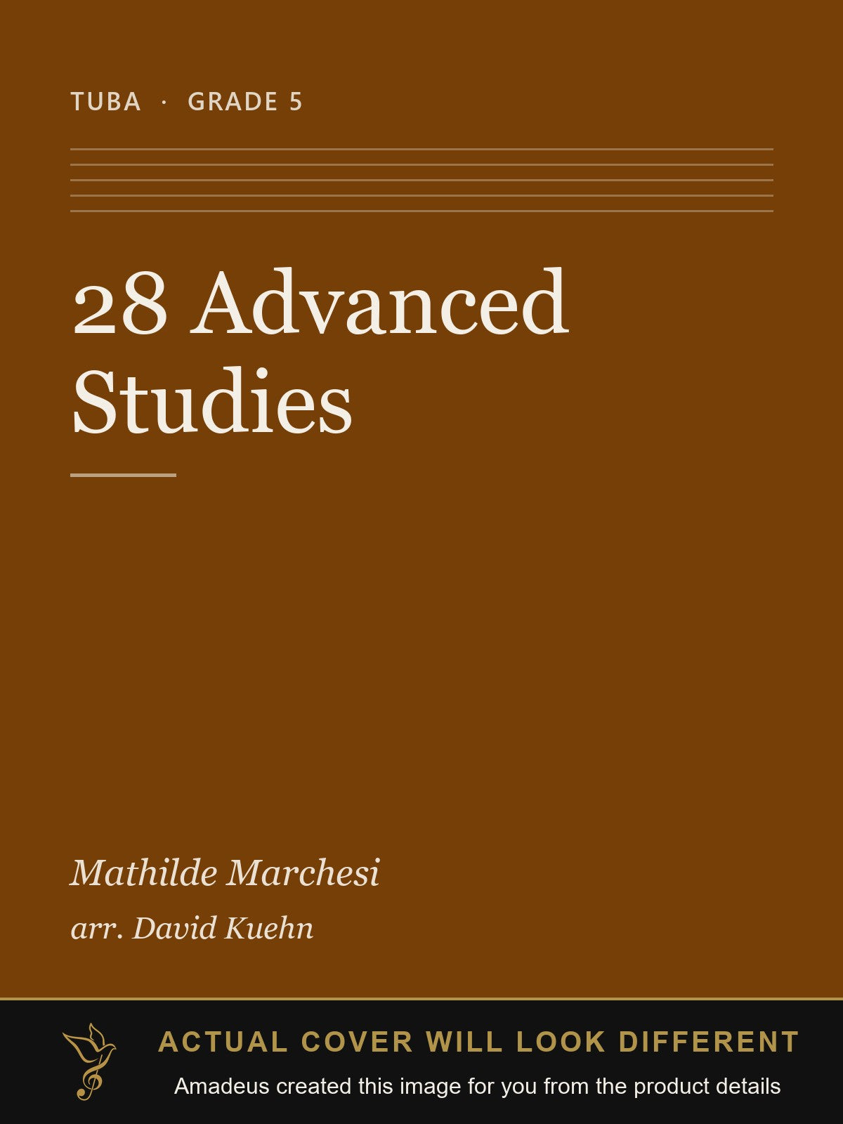 28 Advanced Studies - Amadeus created this image from the product details; the actual cover will look different