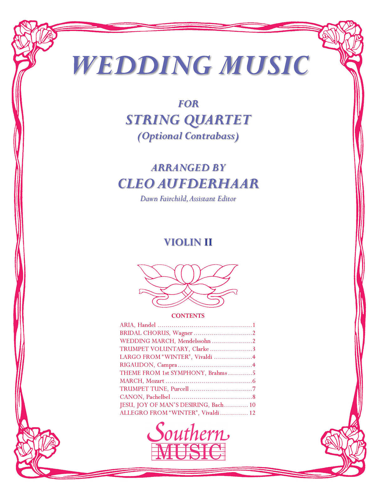 Product Cover for Wedding Music