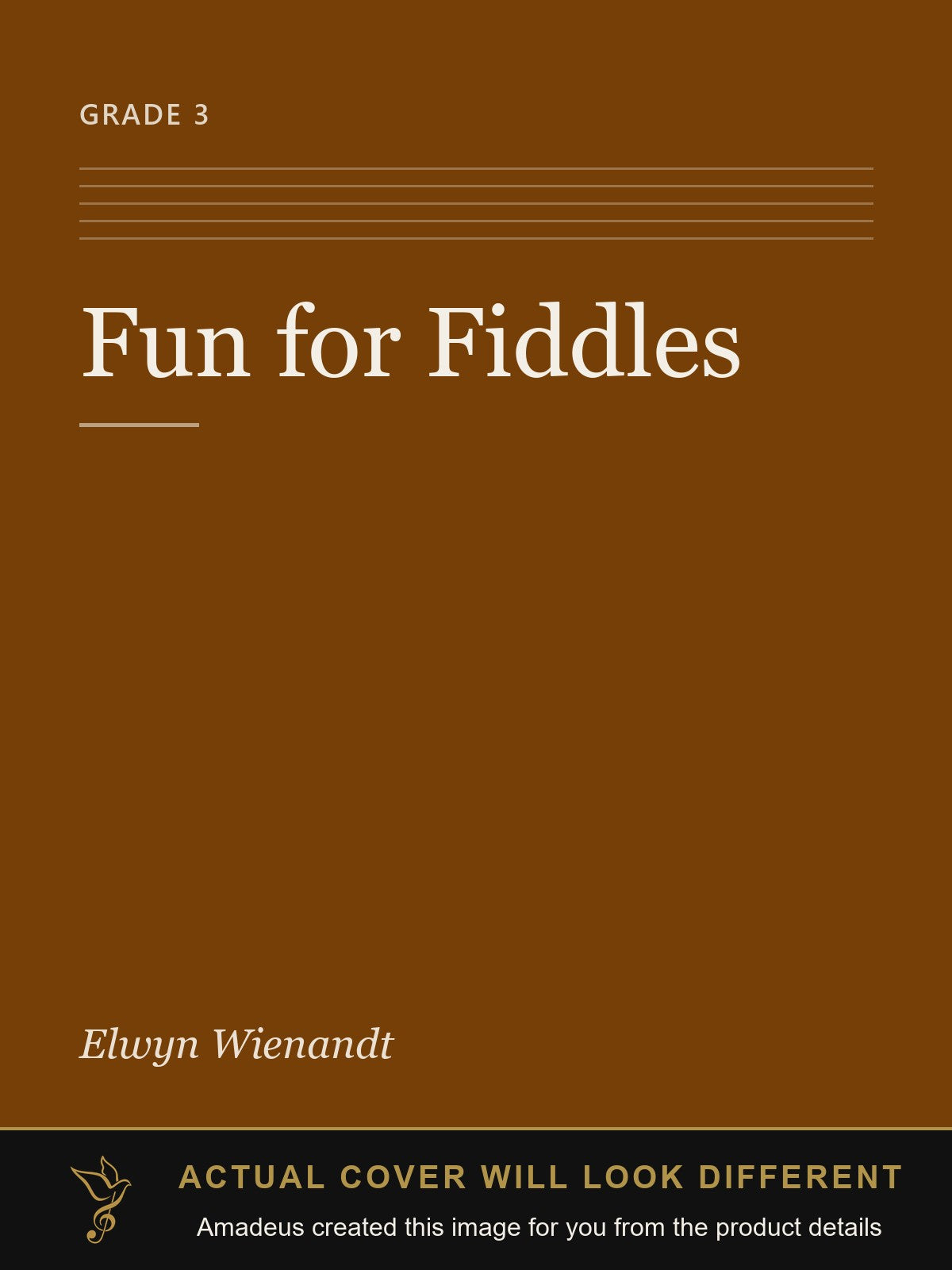 Fun for Fiddles - Amadeus created this image from the product details; the actual cover will look different