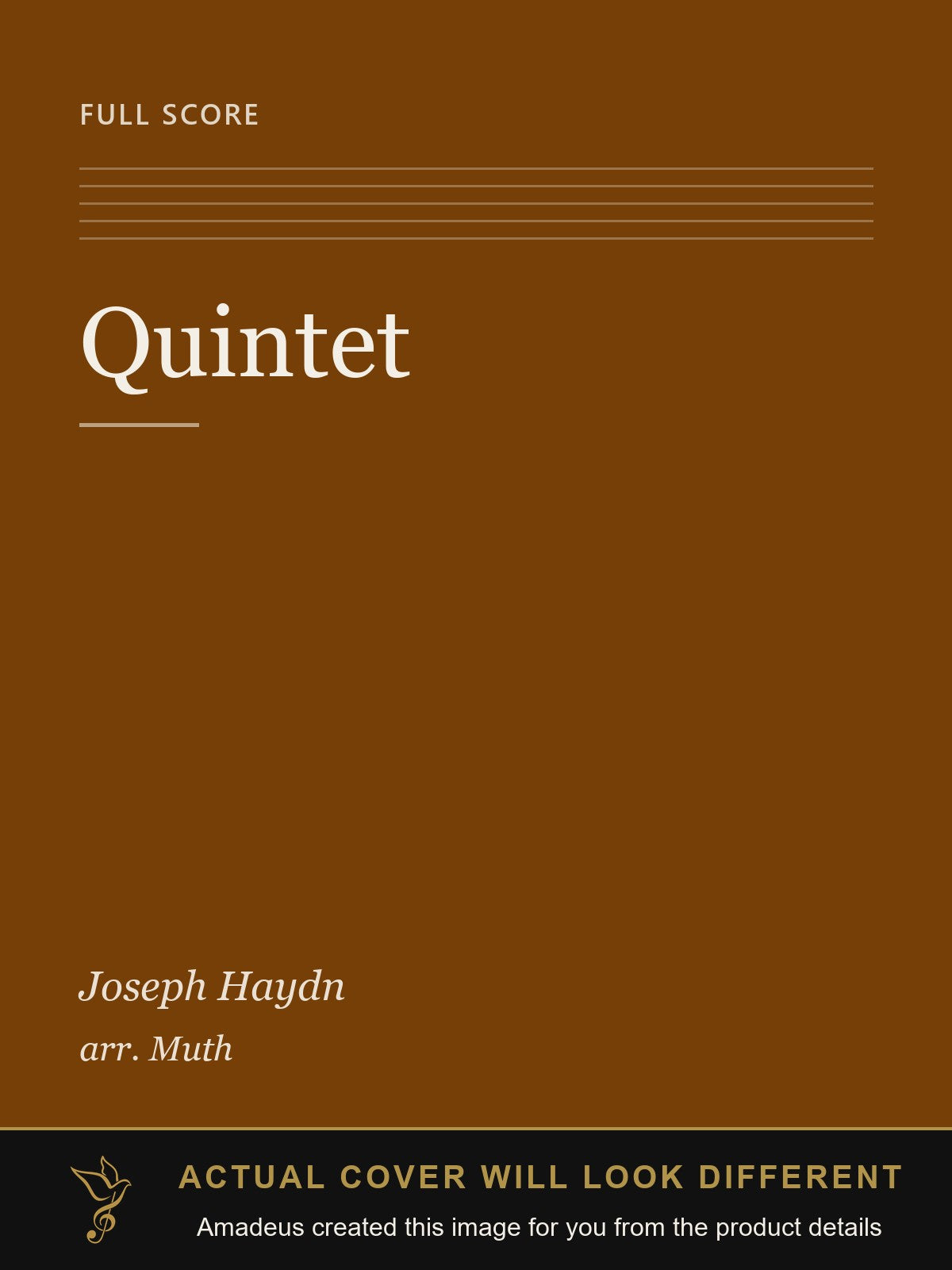 Quintet - Amadeus created this image from the product details; the actual cover will look different
