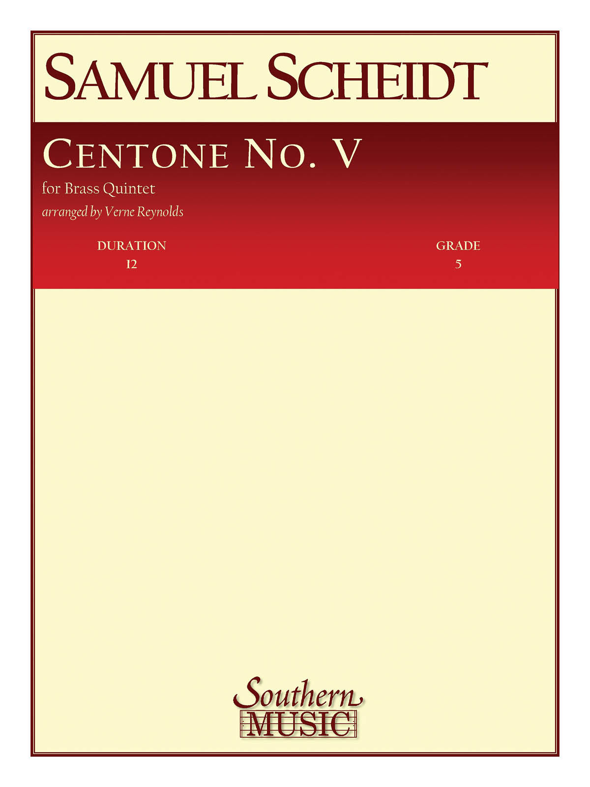 Product Cover for Centone No. 5