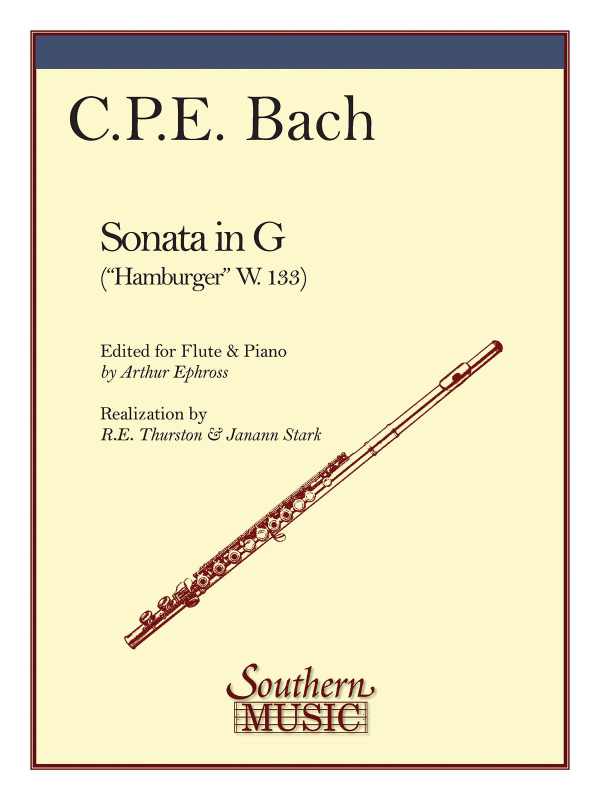 Product Cover for Sonata in G (Hamburg)