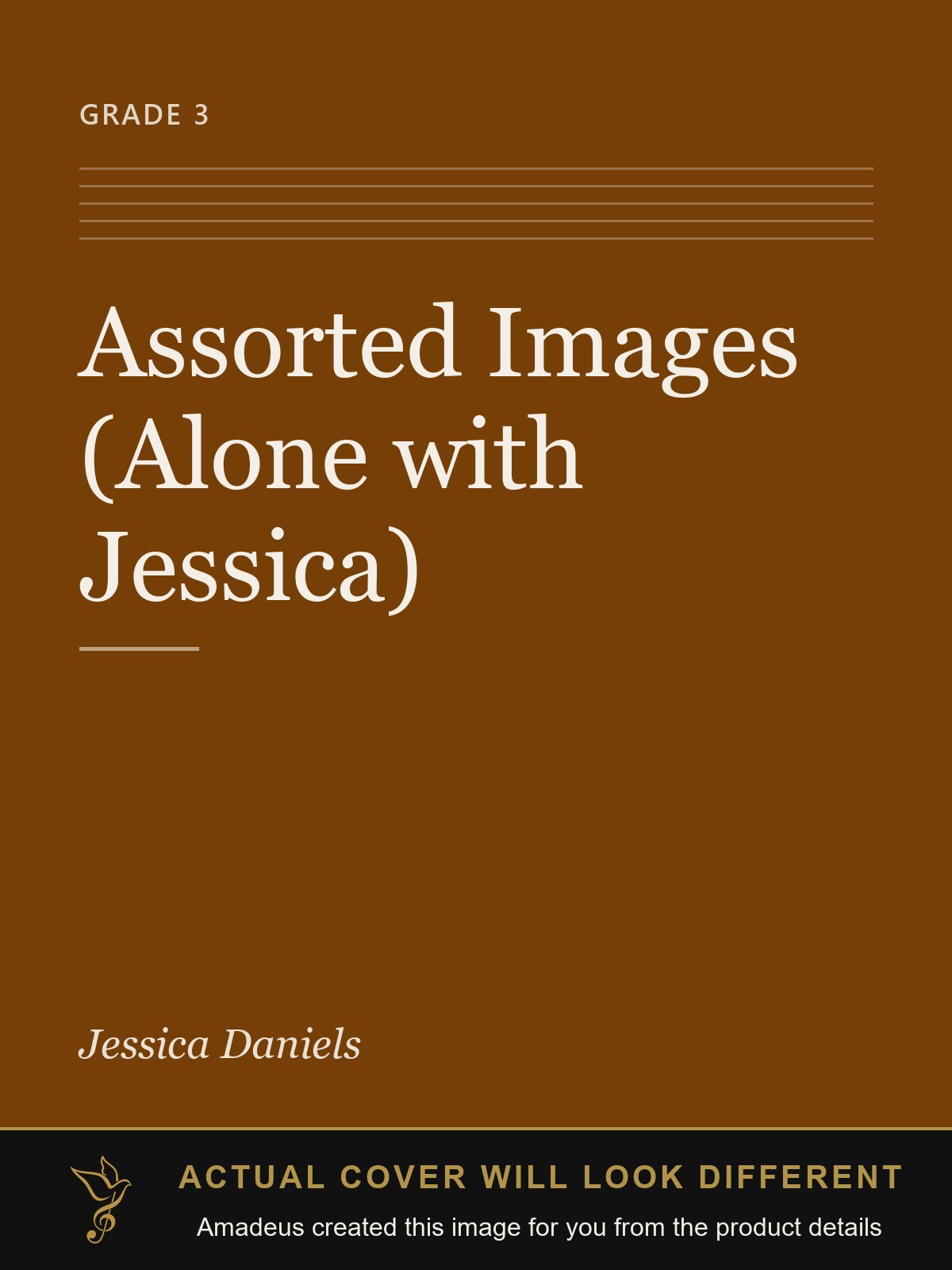 Assorted Images (Alone with Jessica) - Amadeus created this image from the product details; the actual cover will look different